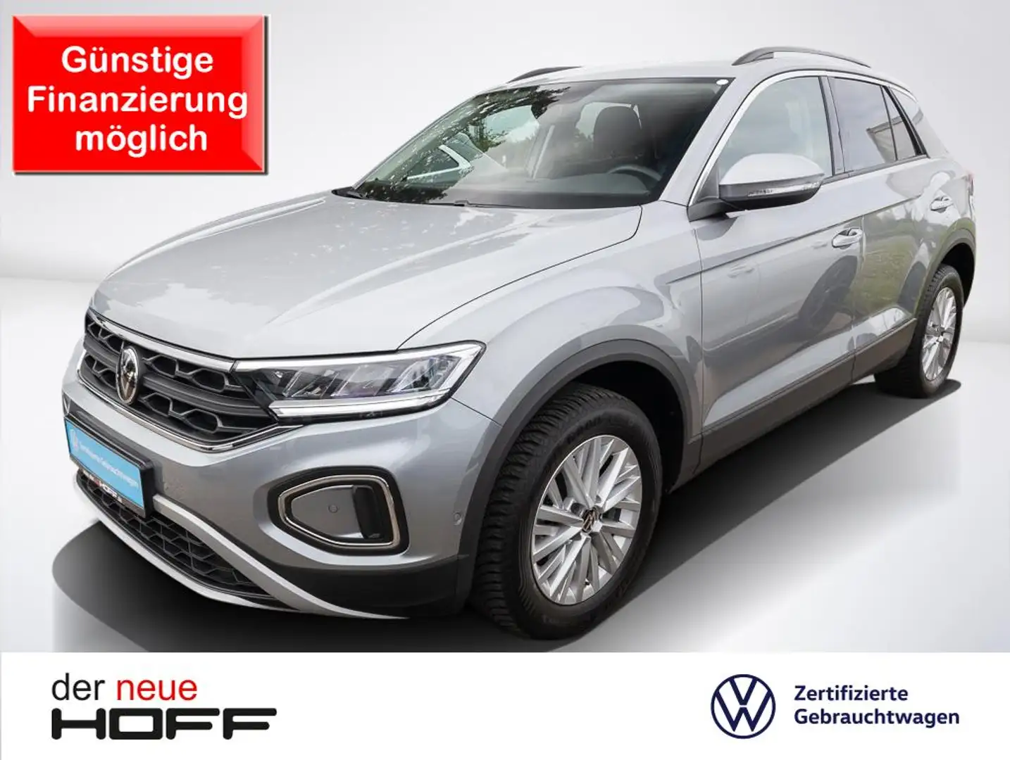 Volkswagen T-Roc 1.5 TSI DSG Life Kamera Navi Silber - 1
