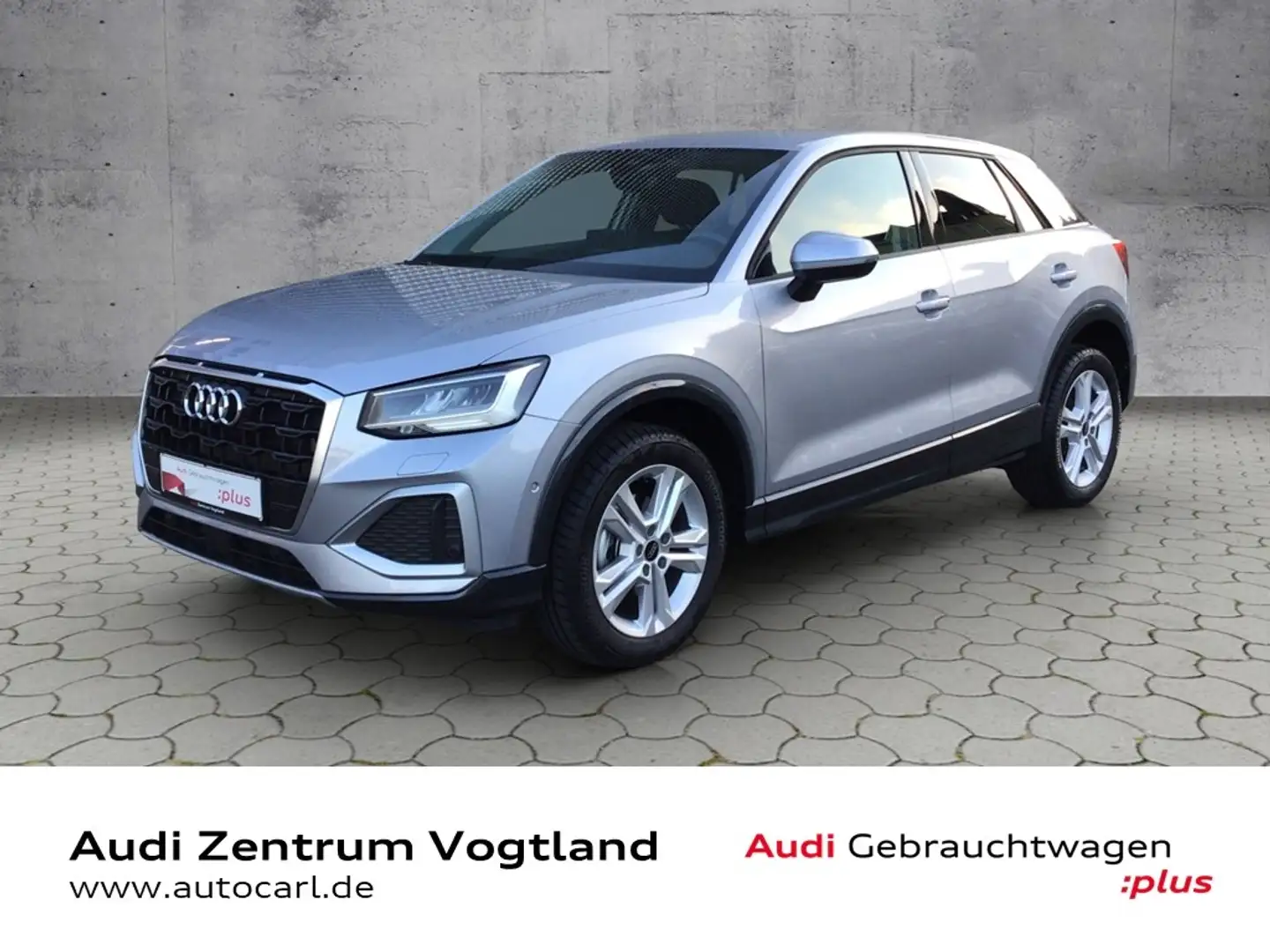 Audi Q2 advanced 35 TFSI S-tronic Parken/SHZ KLIMA LED AL Silber - 1
