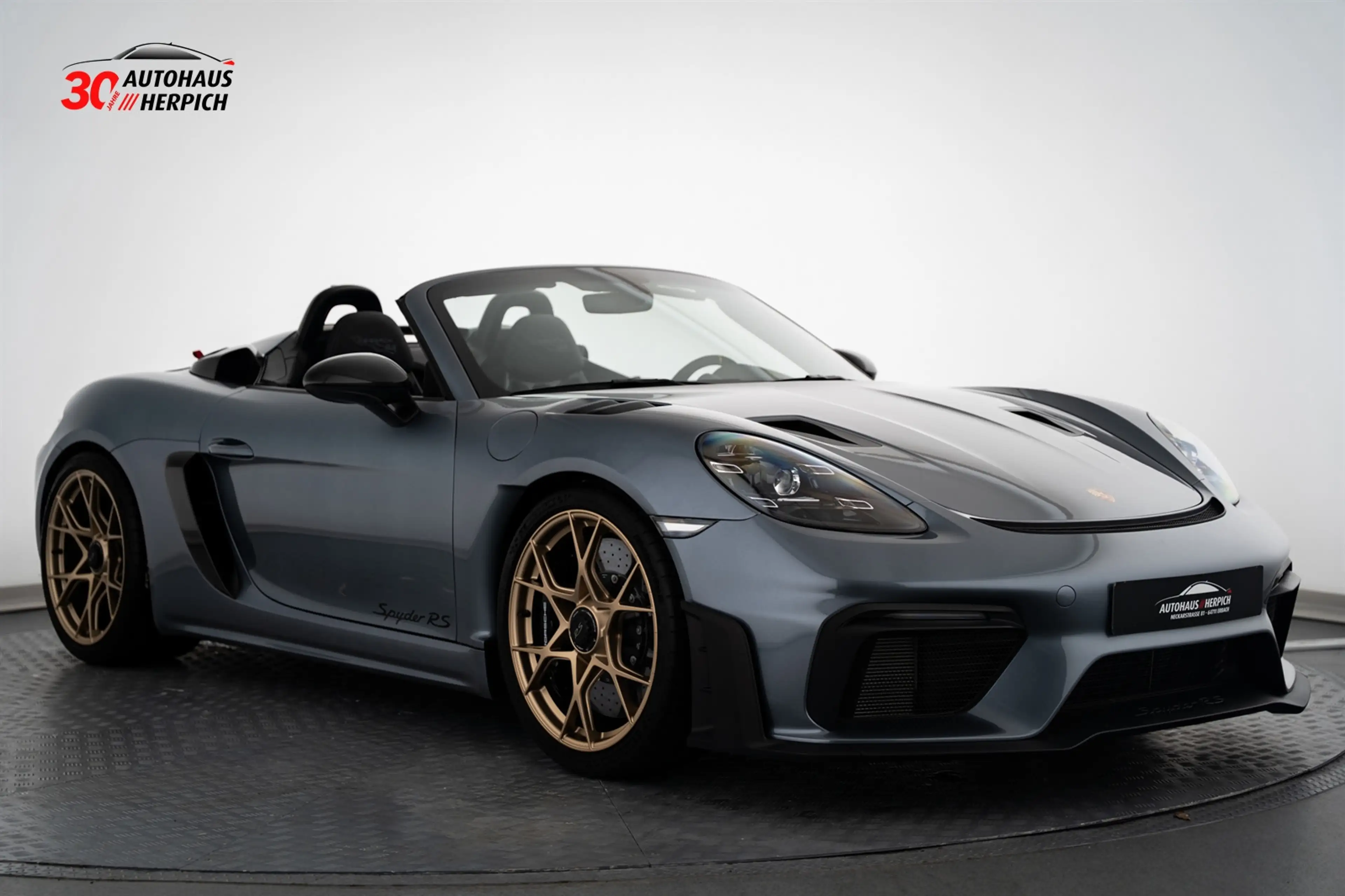 Porsche Boxster Spyder RS Weissach PCCB Lift LED Approve — photo 7