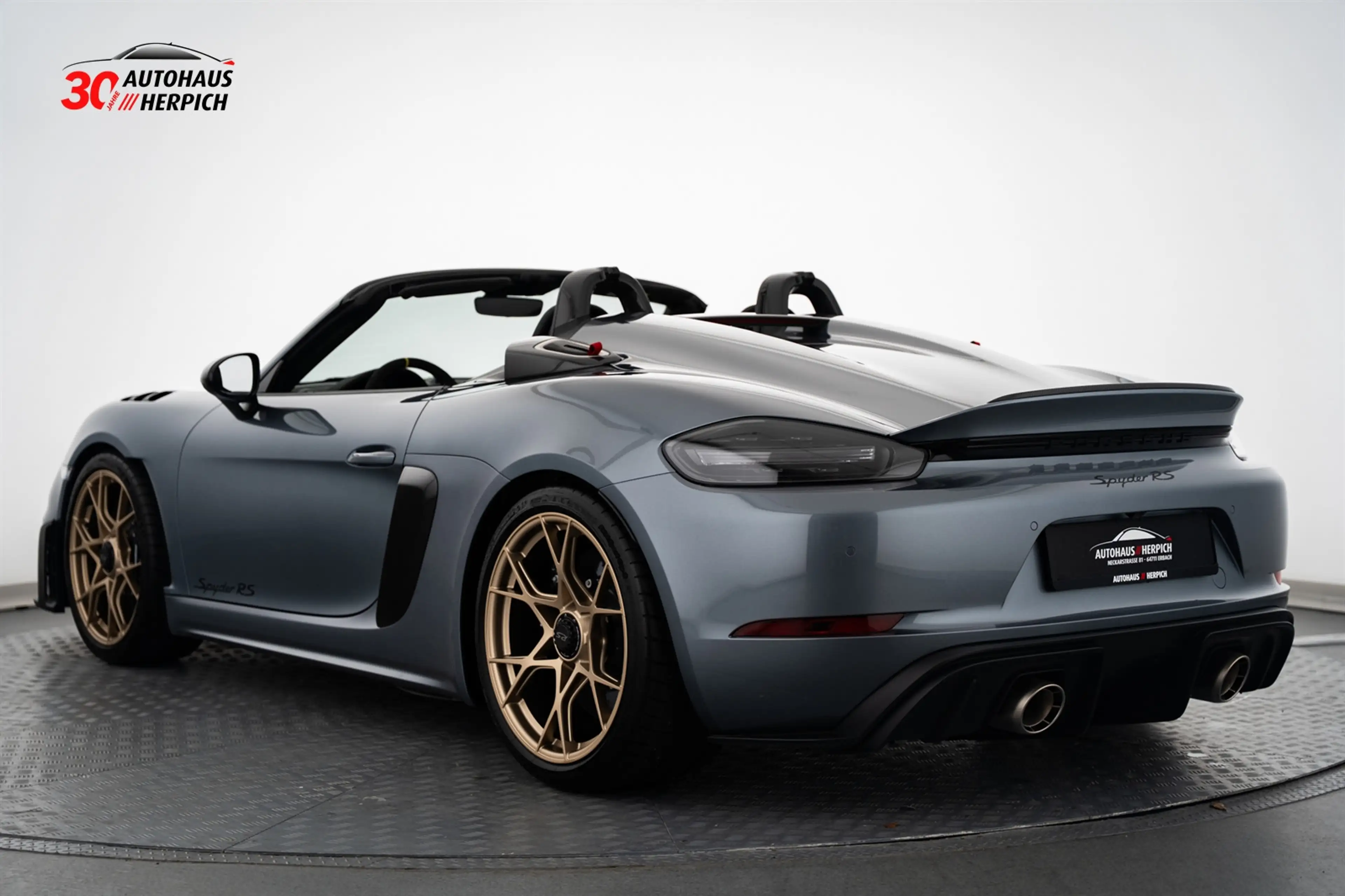 Porsche Boxster Spyder RS Weissach PCCB Lift LED Approve — photo 3