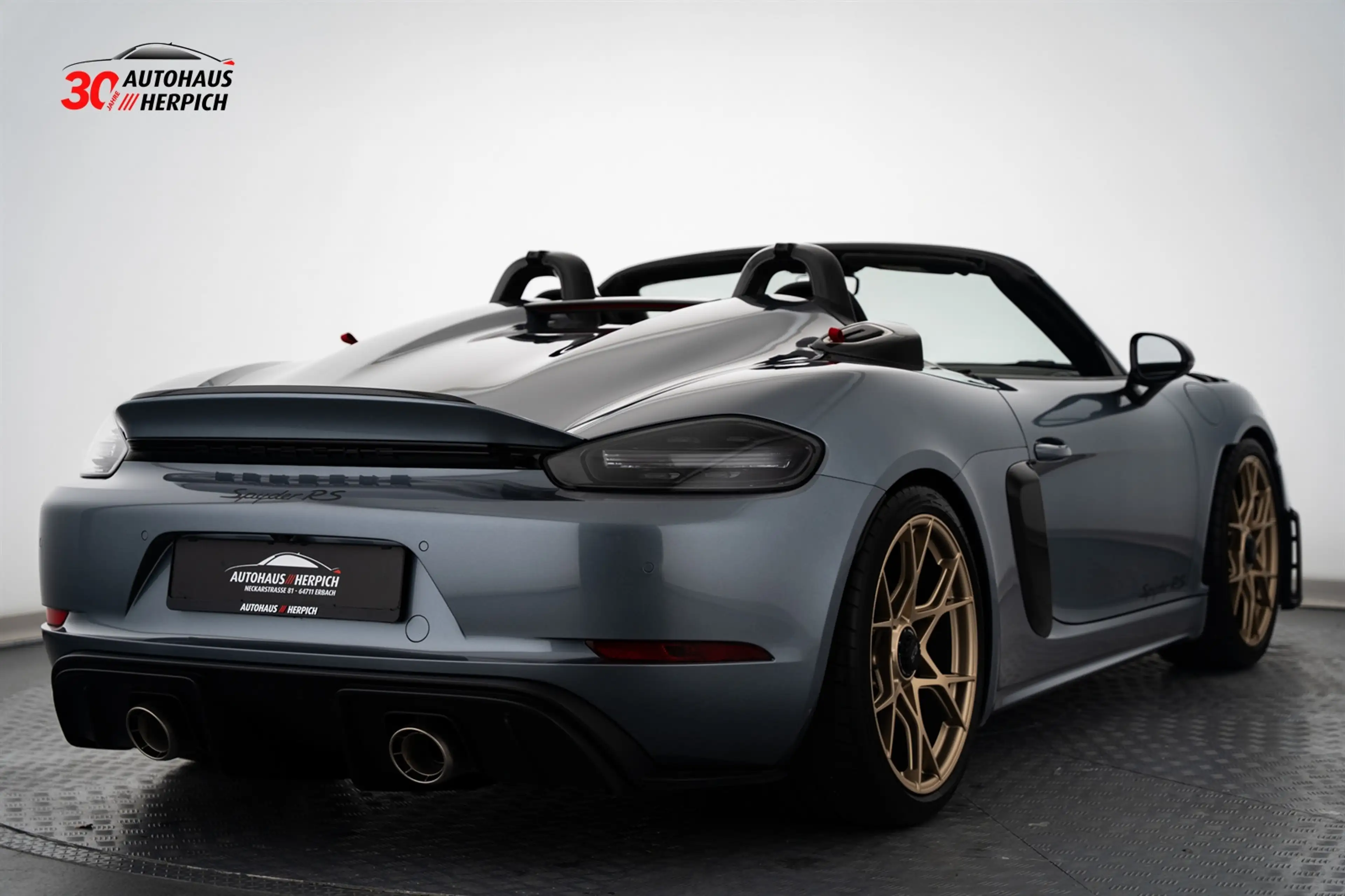 Porsche Boxster Spyder RS Weissach PCCB Lift LED Approve — photo 5