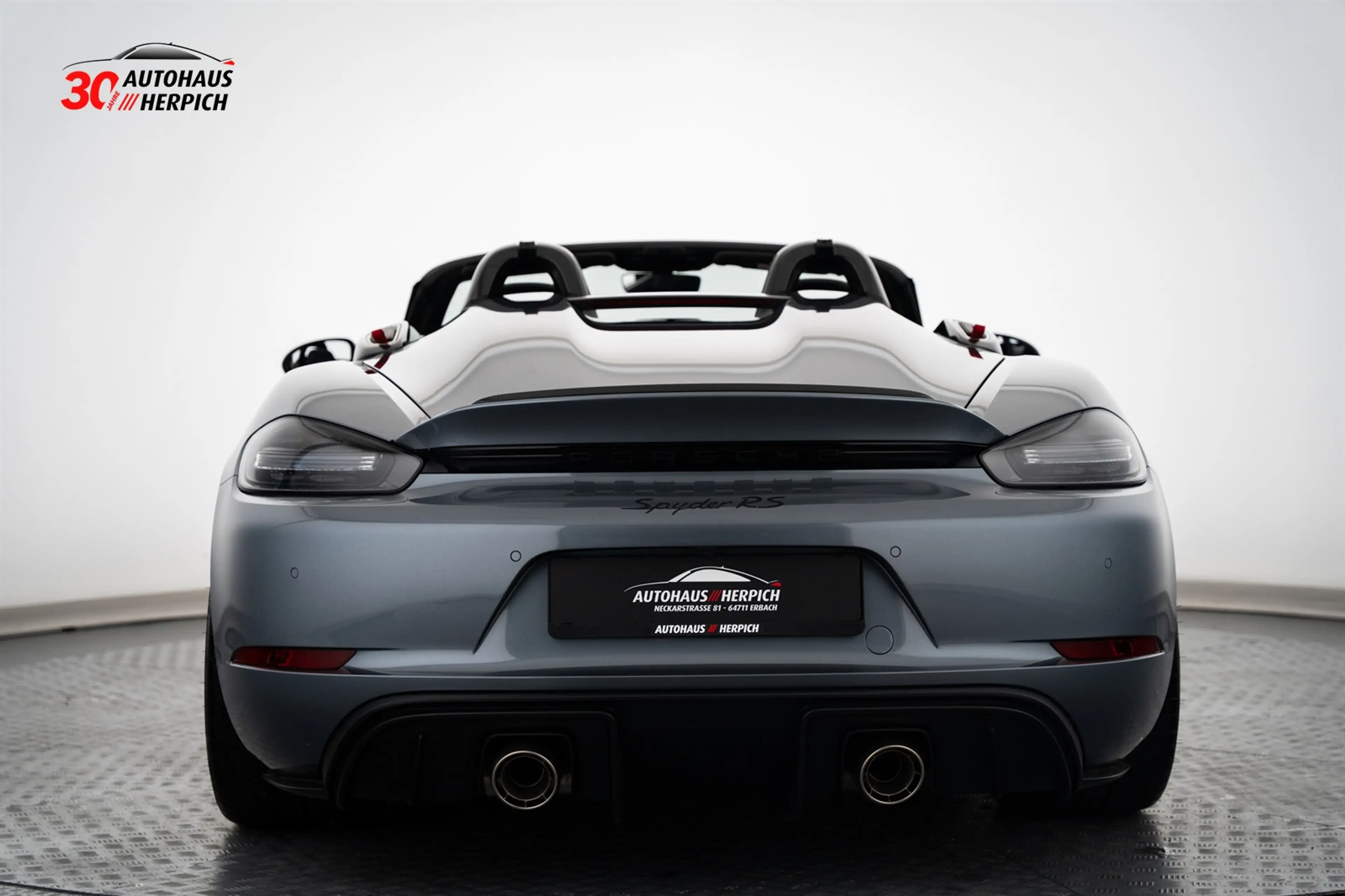 Porsche Boxster Spyder RS Weissach PCCB Lift LED Approve — photo 4