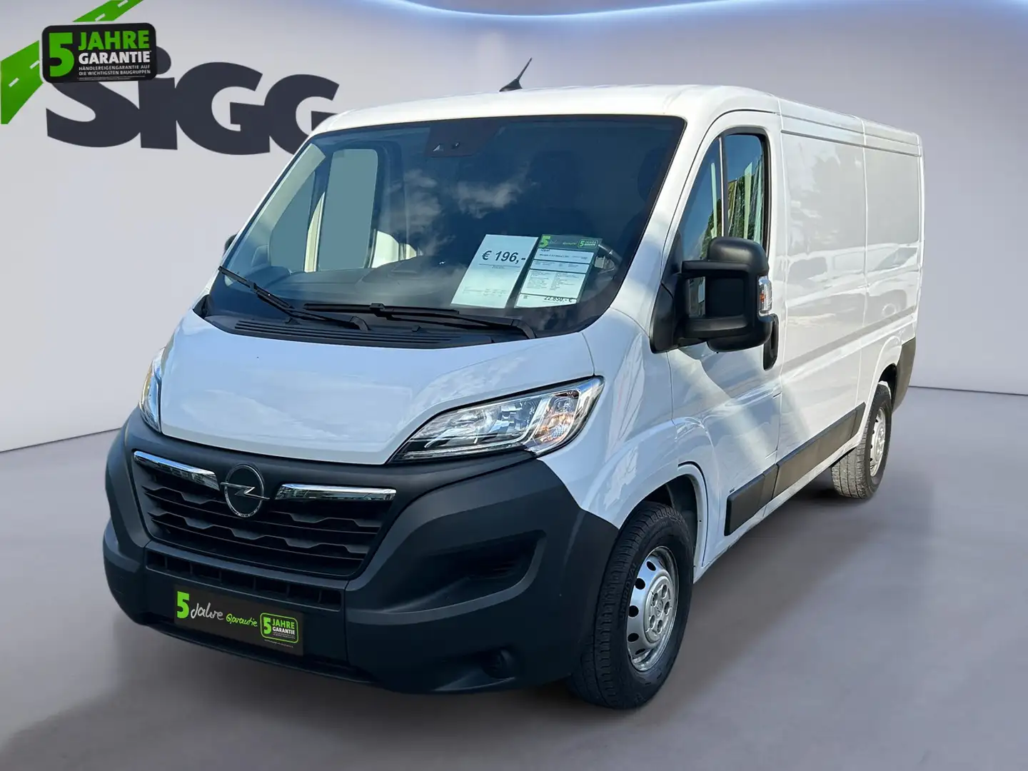 Opel Movano C 2.2 Diesel L2H1 Navi, Rückfahrkamera, Білий - 2