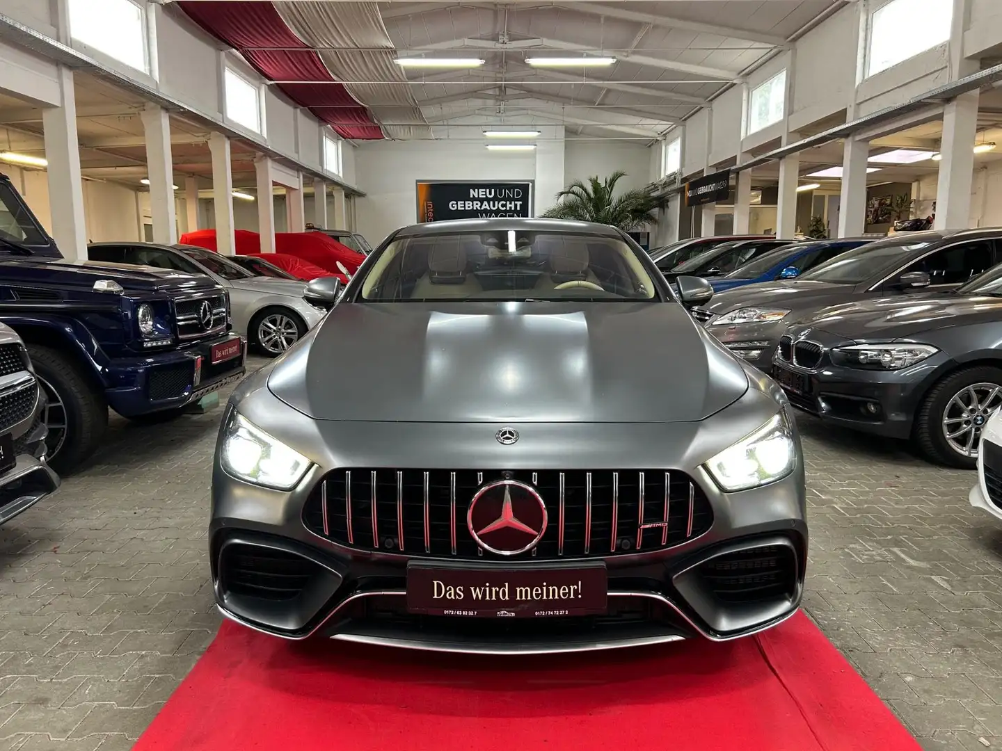 Mercedes-Benz AMG GT 4-trg. 63 S 4Matic+*HUD*360°*MEMORY*VOLL* Gris - 2