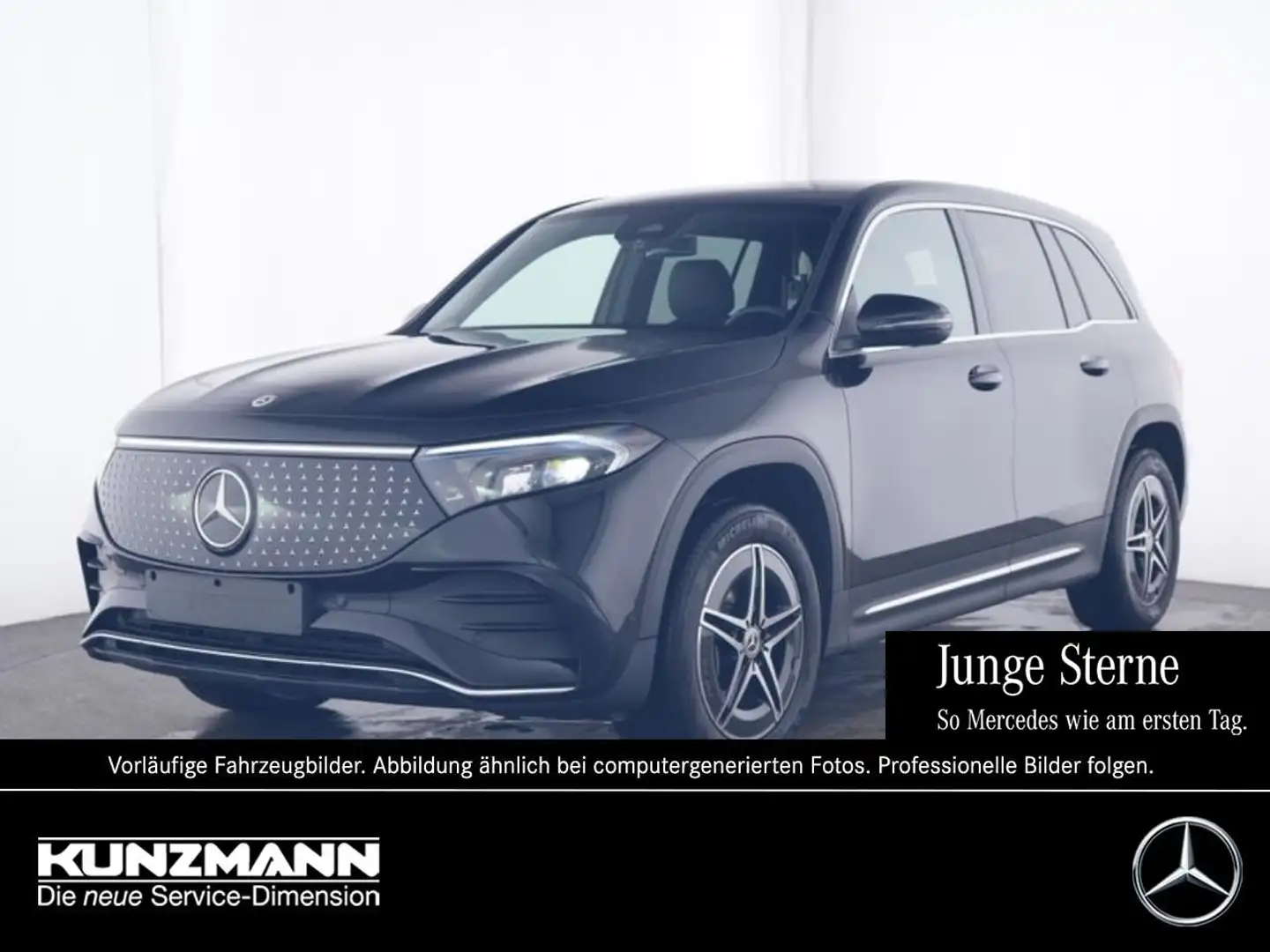 Mercedes-Benz EQB 300 4M AMG Distronic 7-Sitzer Kamera EasyP Siyah - 1