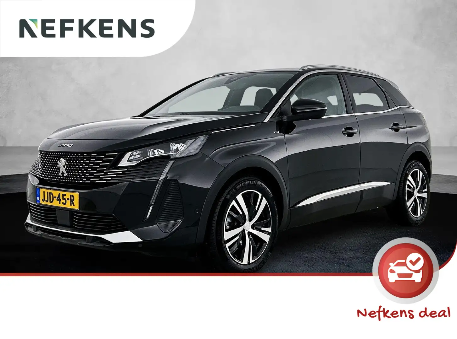 Peugeot 3008 SUV GT 130pk Automaat | Navigatie | Achteruitrijca Zwart - 1
