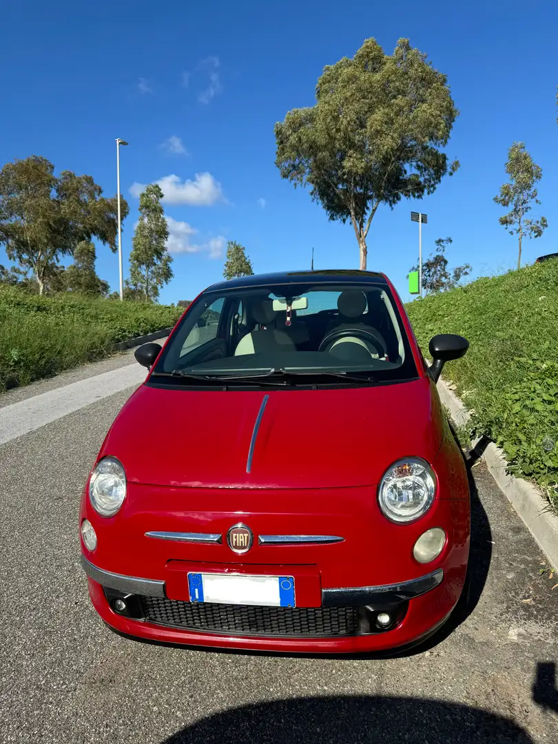 Fiat 500 1.4 16v Lounge 100cv Rosso - 2