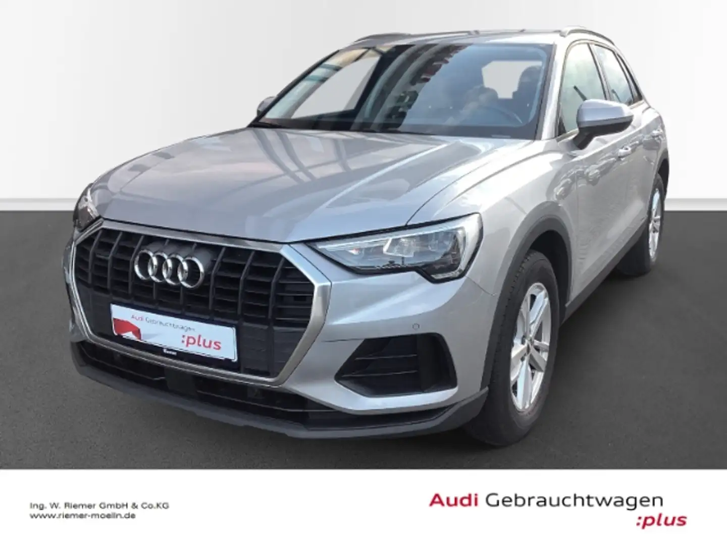 Audi Q3 40TFSI quattro s tronic Navi+LED+virtual Cockpit+P Plateado - 1