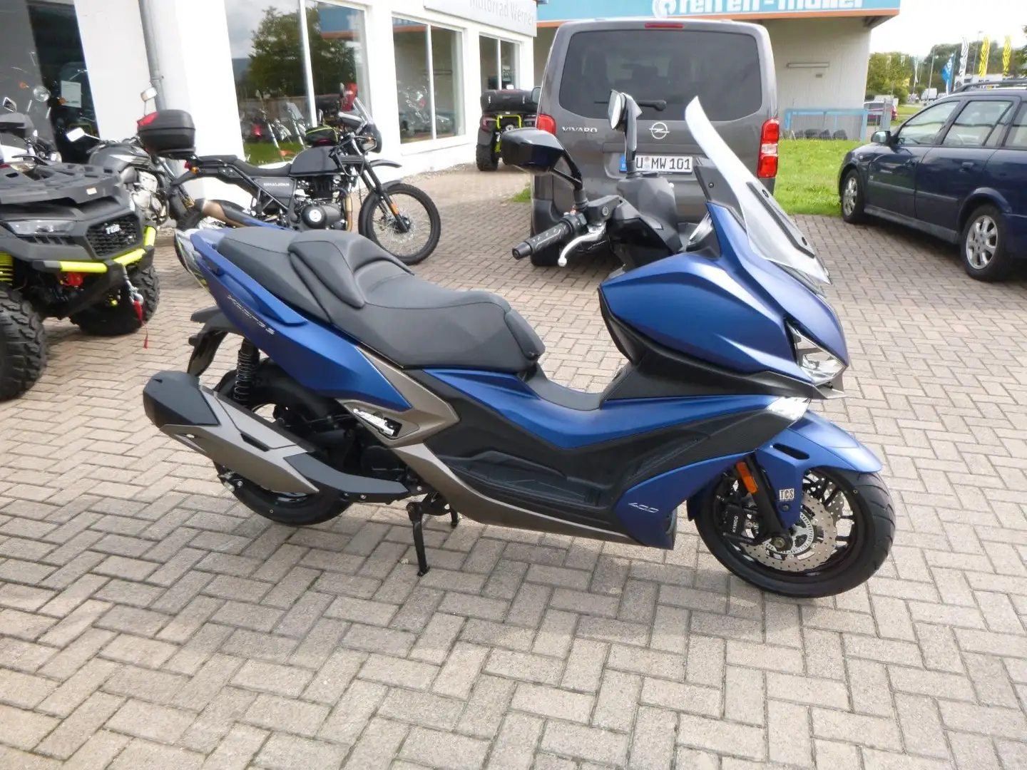 Kymco Xciting 400i Blauw - 1