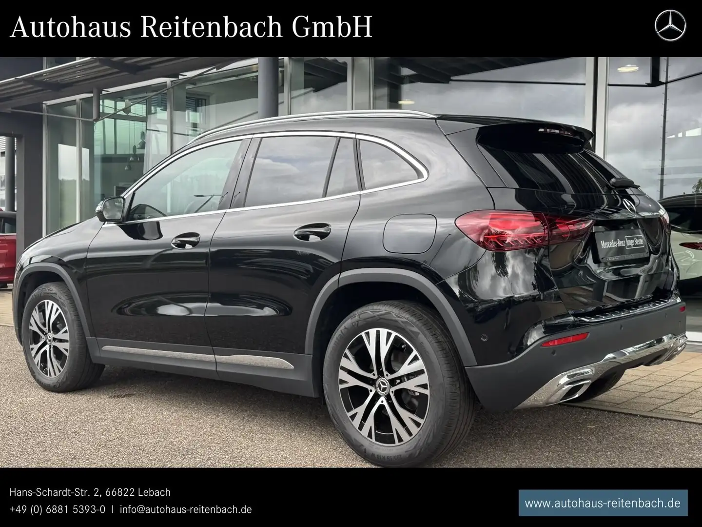 Mercedes-Benz GLA 180 GLA180 PROGRESSIVE+PANO+360 TOTW+LENK&SITZH+MEMO Zwart - 2