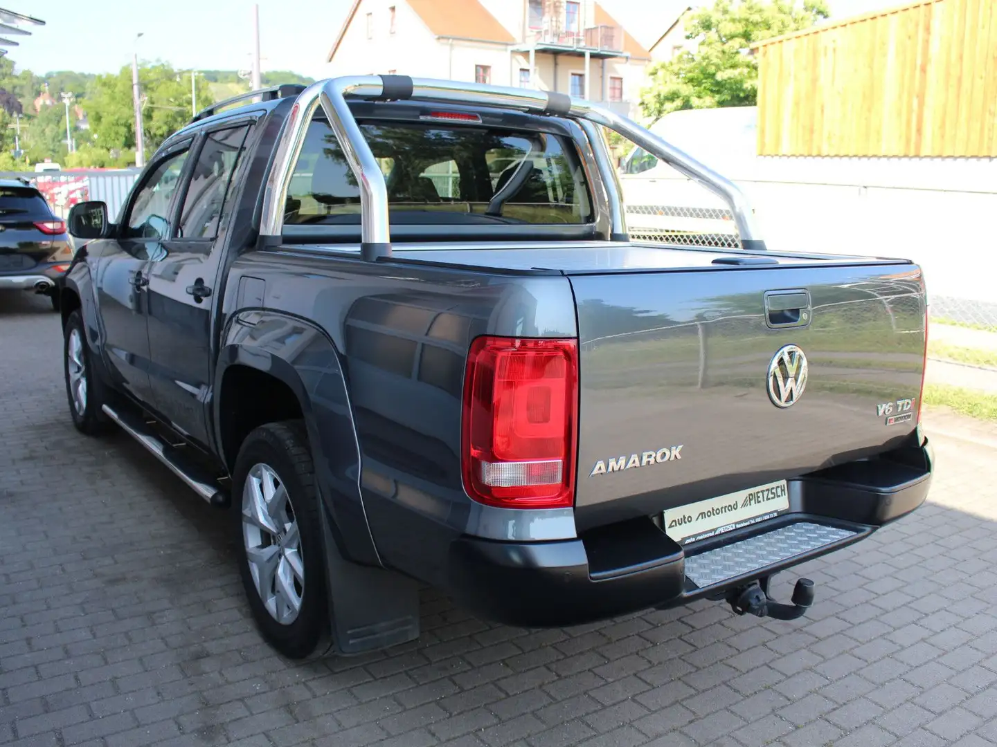 Volkswagen Amarok 4Motion 3.0 TDI V6 AHK Kamera Xeno SHZ WR Gris - 2