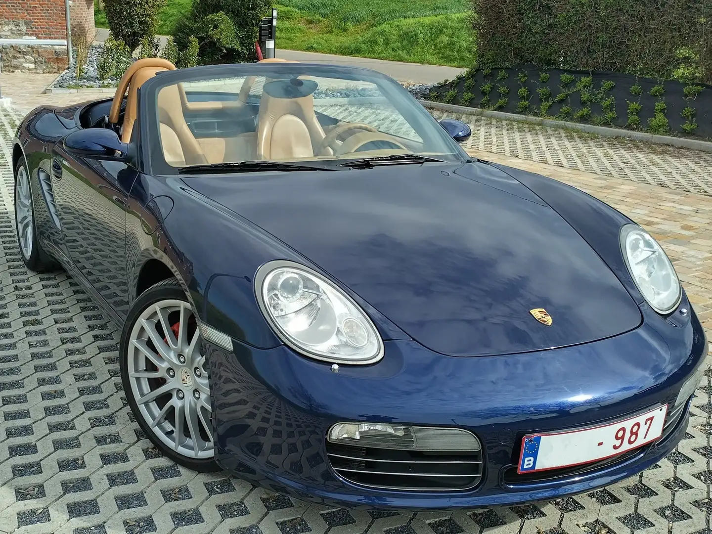 Porsche Boxster 3.2i Tiptronic S Bleu - 1