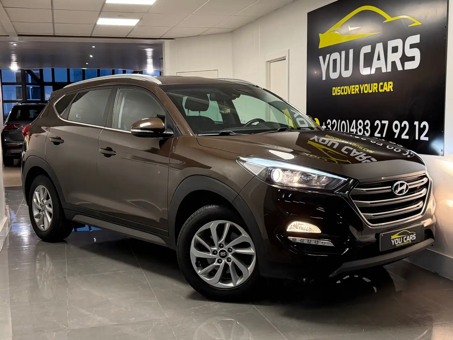 Hyundai TUCSON Tucson blue 1.6 GDi 2WD Navi Bruin - 1