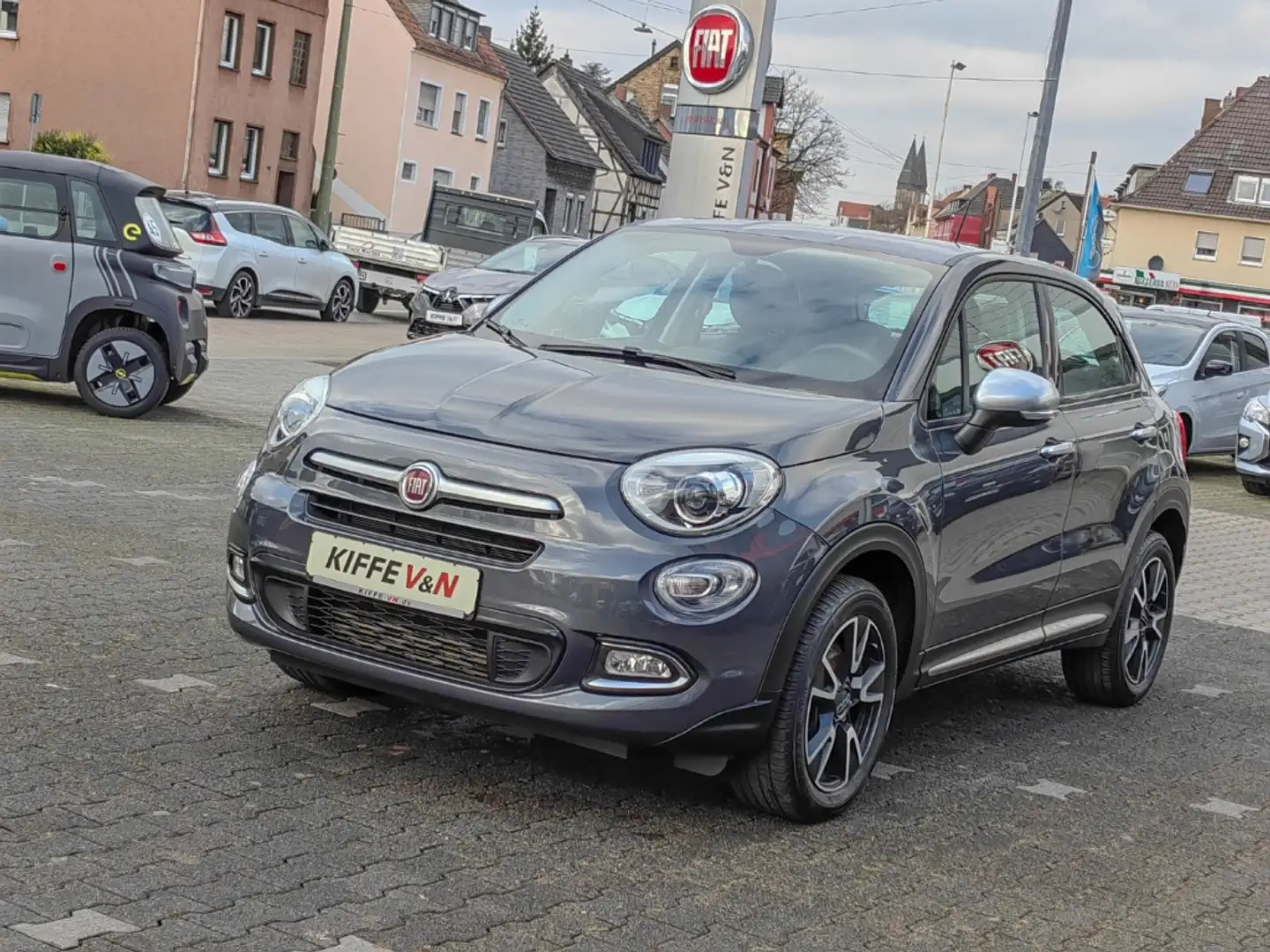 Fiat 500X 1.4MULTIAIR UCONNECT PDC SHZ BI-XENON Сірий - 2