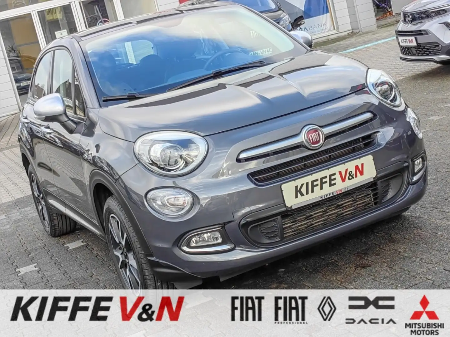 Fiat 500X 1.4MULTIAIR UCONNECT PDC SHZ BI-XENON siva - 1