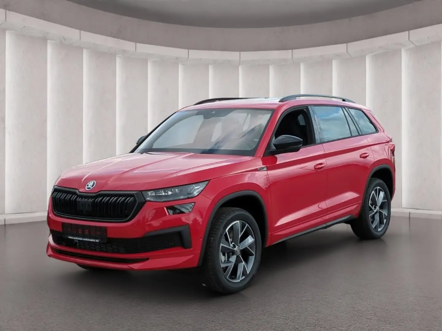 Skoda Kodiaq SPORTLINE 4x4 TDI*AHK Panodach R-Kam ACC Rot - 2