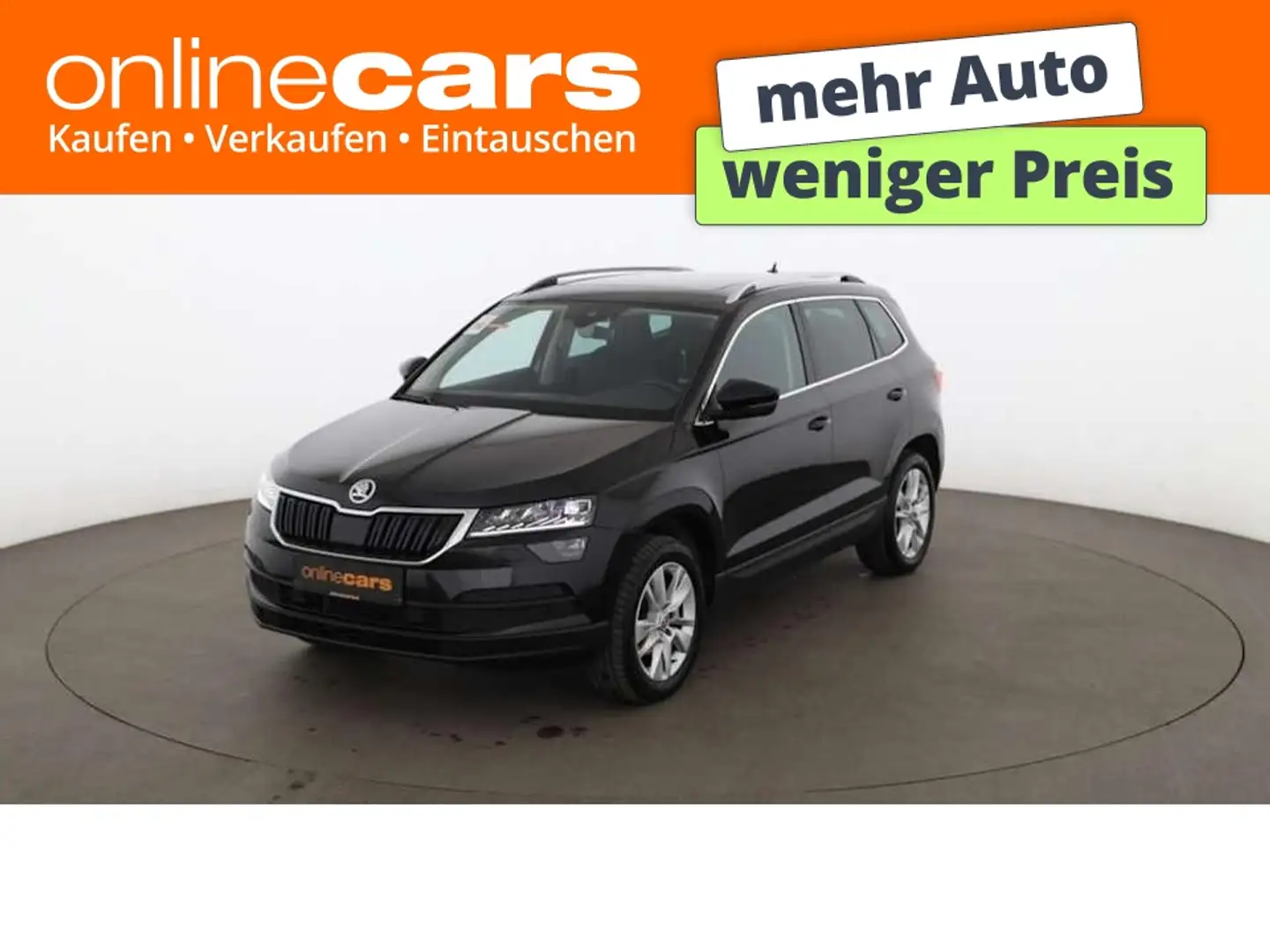 Skoda Karoq 1.5 TSI Ambition LED SKY LEDER NAVI SITZHZG Schwarz - 1