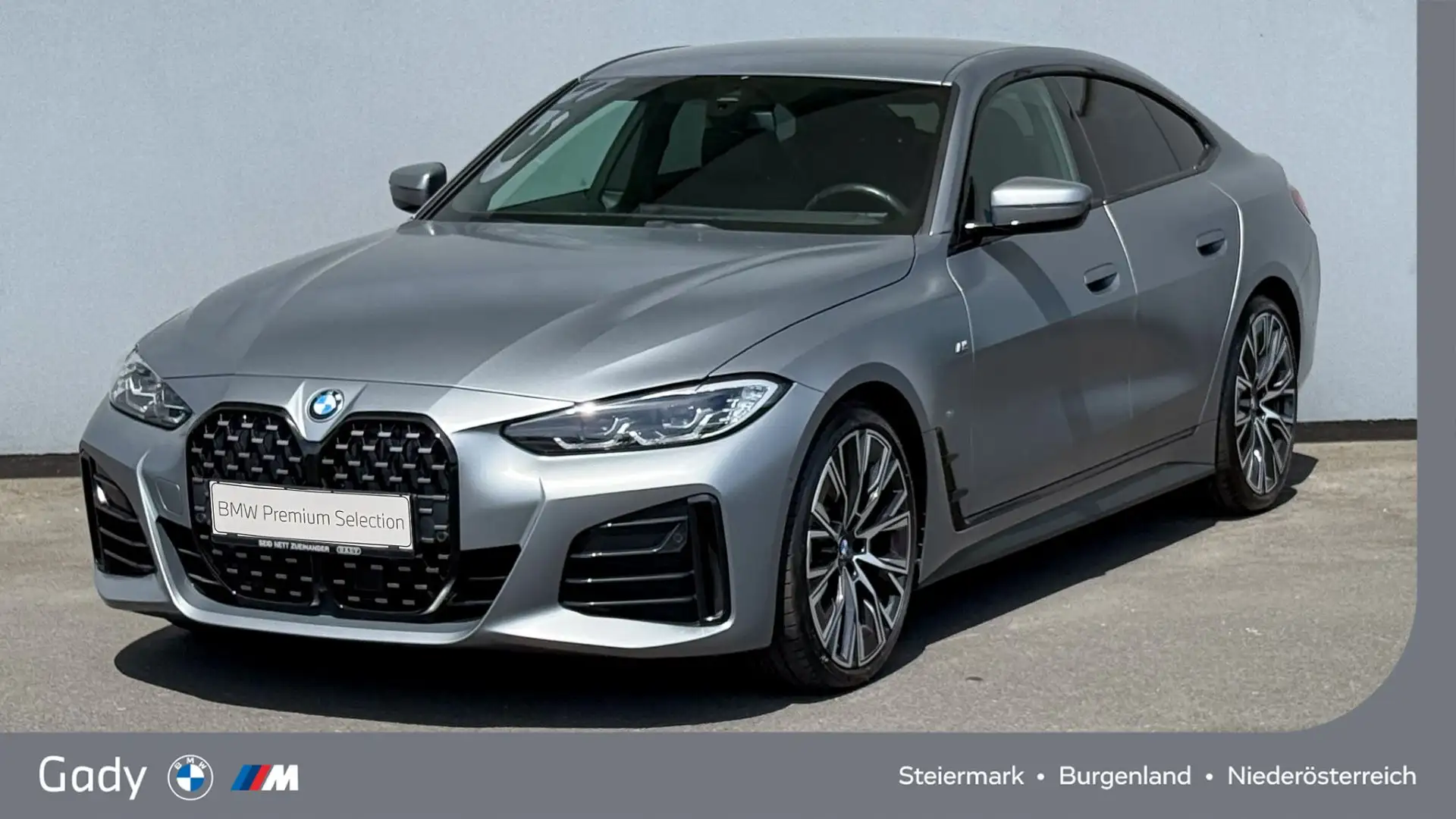 BMW 430 i xDrive Gran Coupe M-Sportpaket Grau - 1