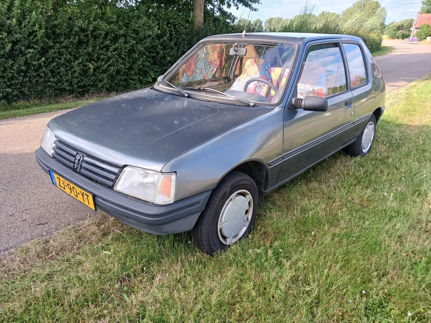 Peugeot 205 accent Gris - 1