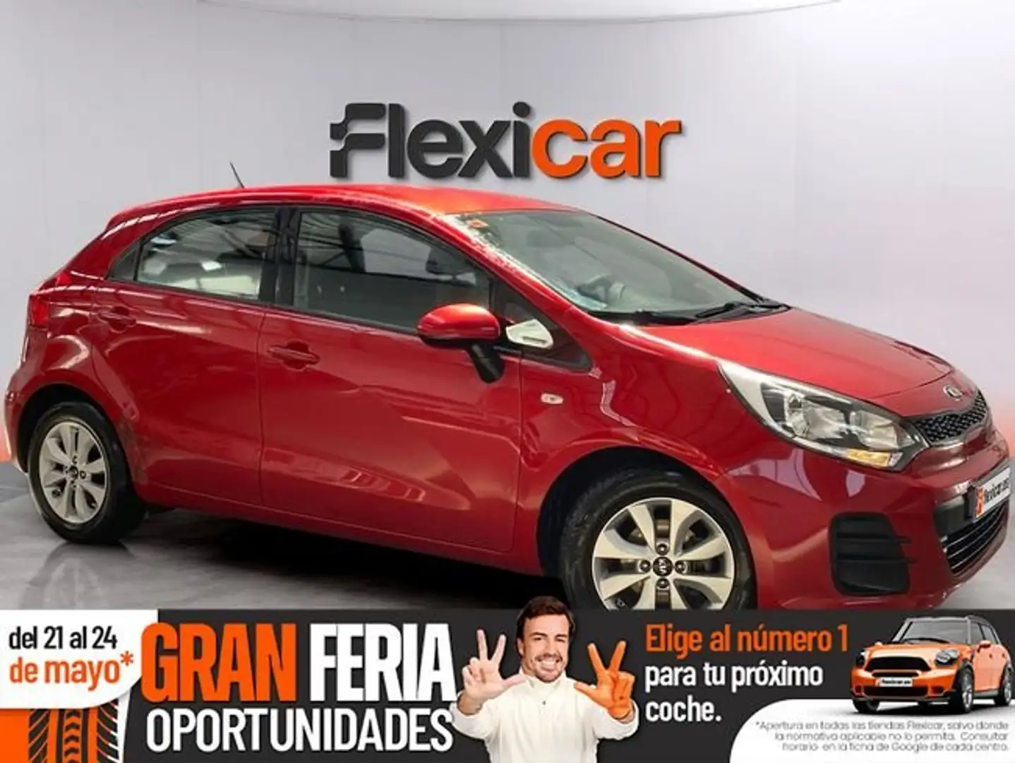 Kia Rio 1.2 CVVT Concept Rojo - 1