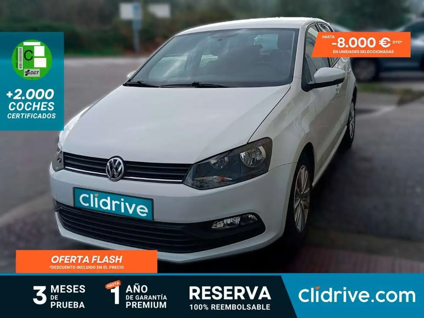 Volkswagen Polo 1.0 BMT A- 55kW Blanco - 1