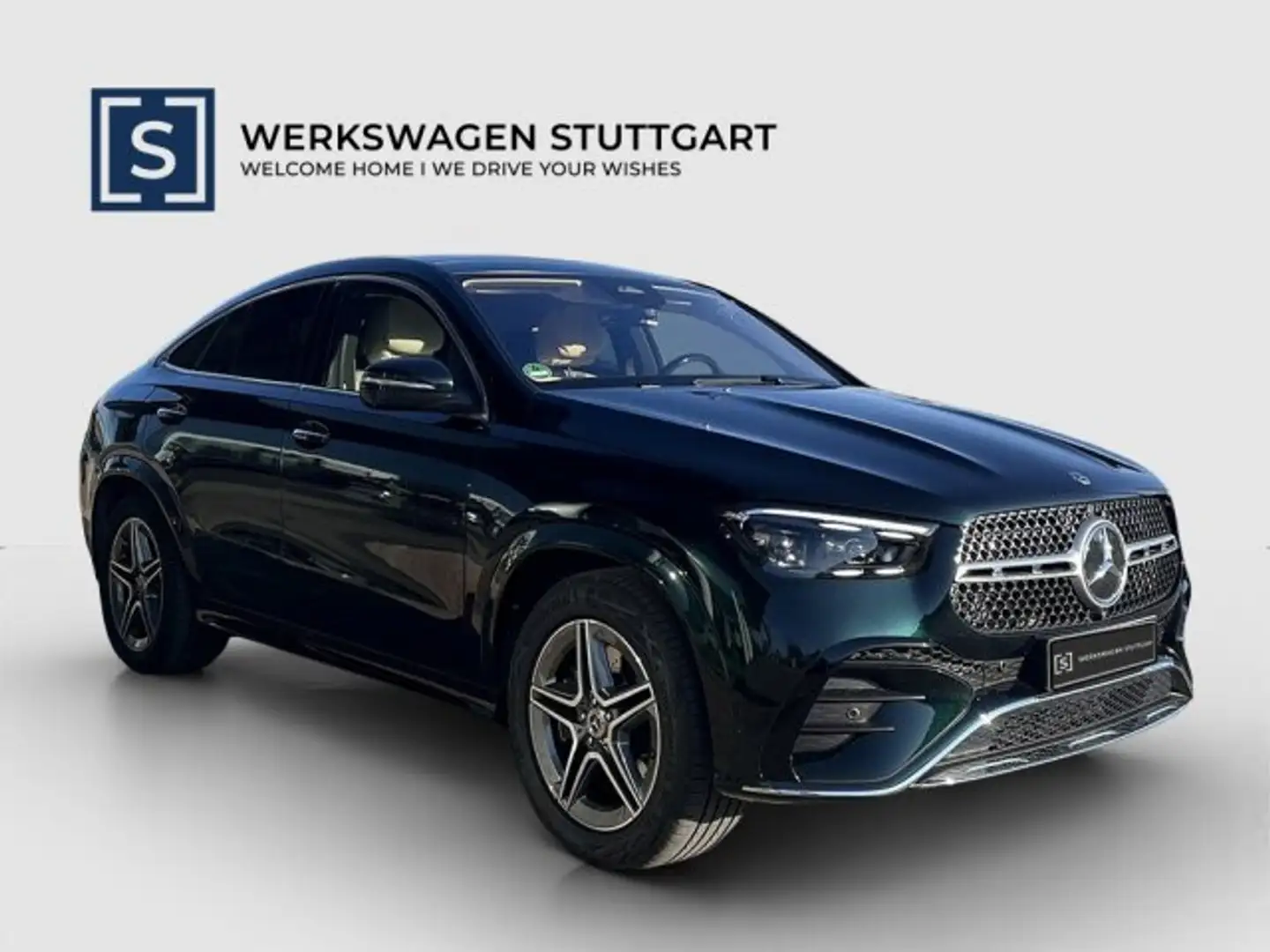 Mercedes-Benz GLE 400 GLE 400 e 4M AMG Airmatic AHK Massage LEDER Pano Grün - 2