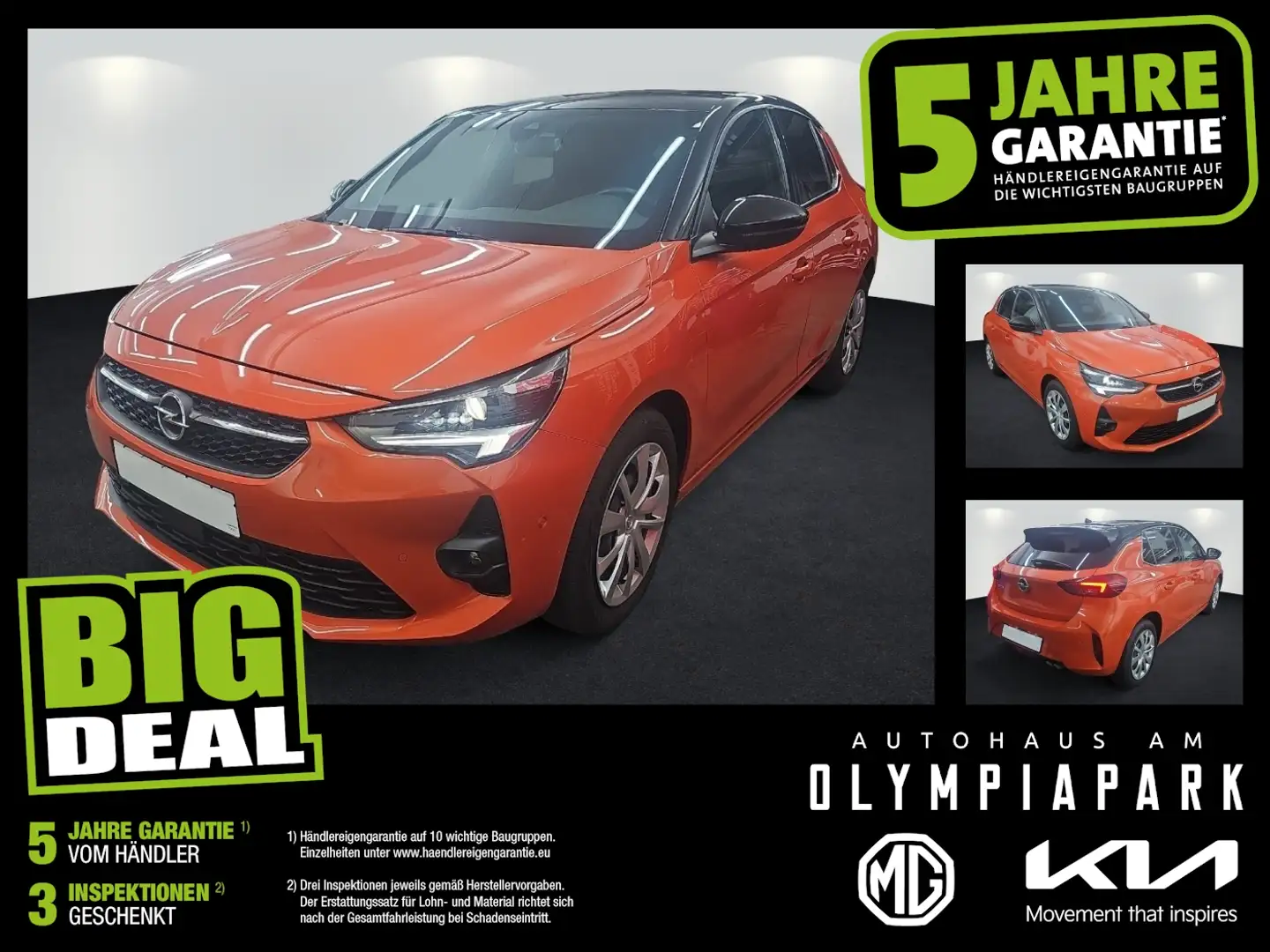 Opel Corsa Ultimate ALCANTARA*LED*NAVI*KAMERA*KEYLESS Orange - 1