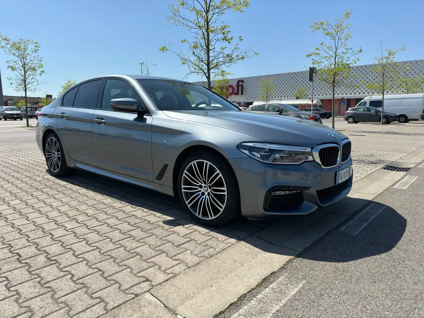 BMW 540 Serie 5 G30 2019 Berlina 540i Xdrive Msport Gümüş rengi - 1