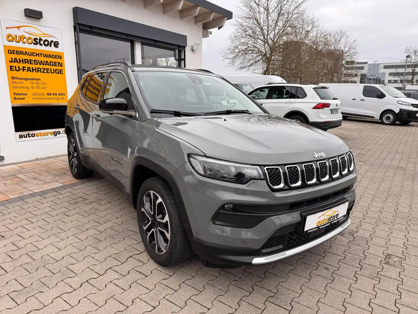 Jeep Compass Limited FWD 1.3 MultiAir 110 kW (150 PS), Autom... Szürke - 2