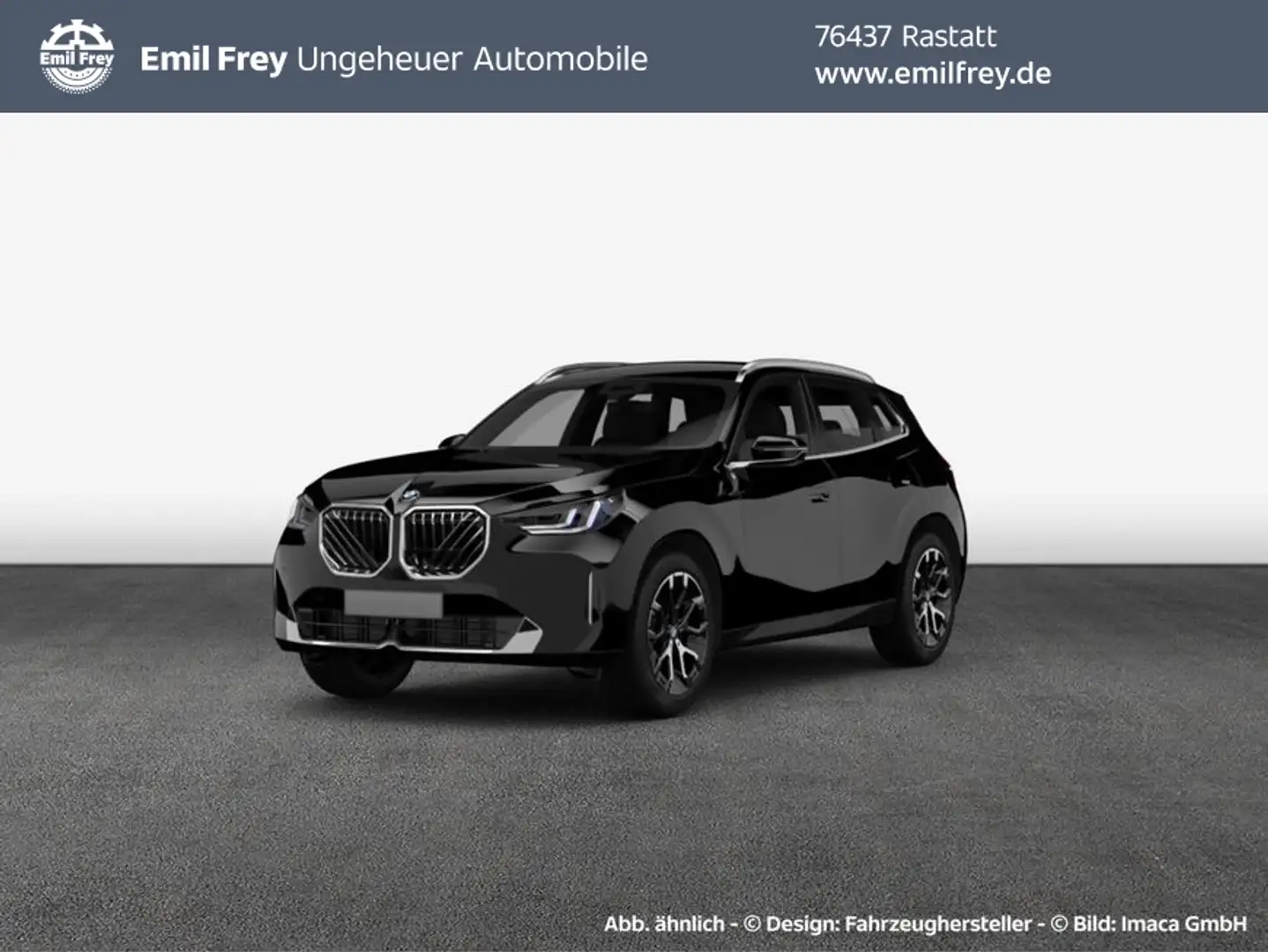 BMW X3 20d xDrive Schwarz - 1