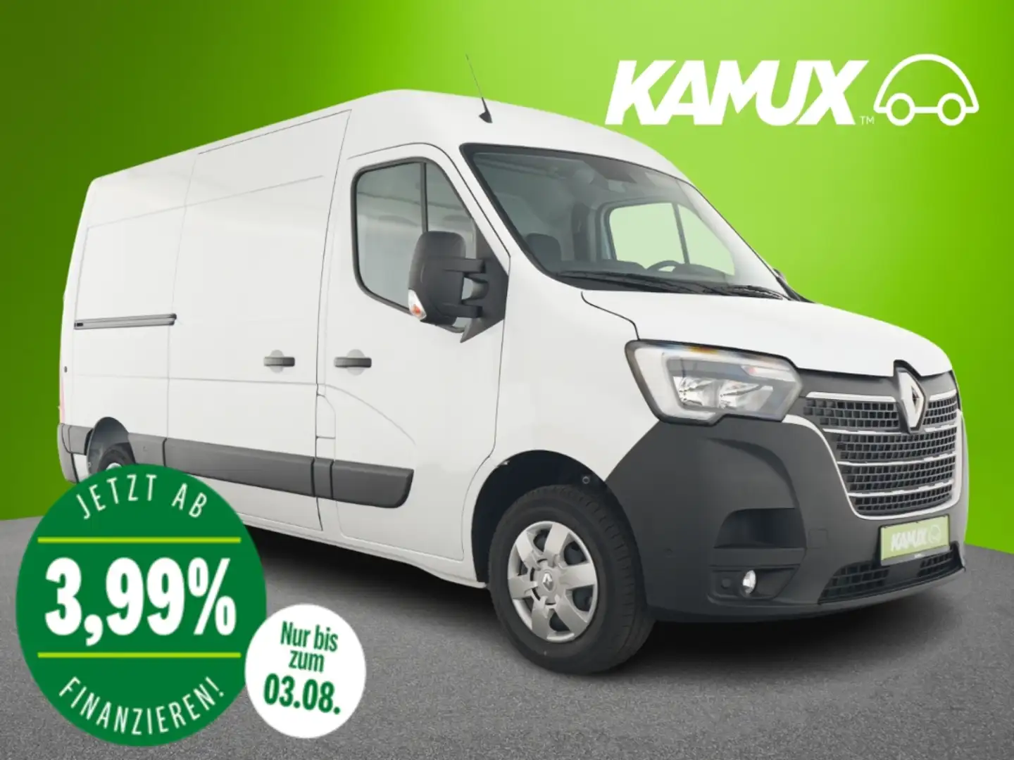 Renault Master 2.3BdCi L2H2+NAVI+LADE-PAKET-KOMFORT+PDC Blanc - 1