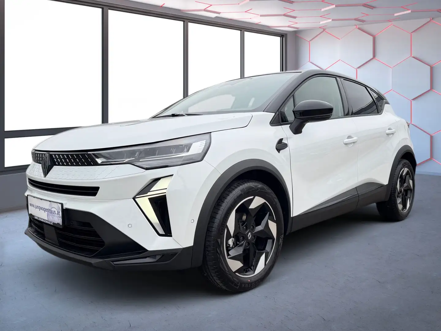 Renault Captur TCe 160 Techno Aut. CarPlay ACC Sitzh. Keyless Ka Weiß - 1