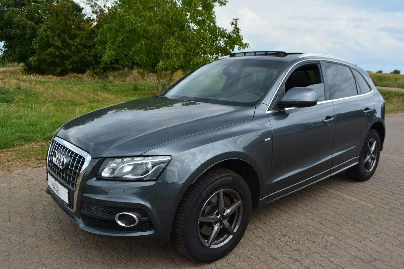 Audi Q5 2.0 TFSI  quattro 3x S line Gris - 1