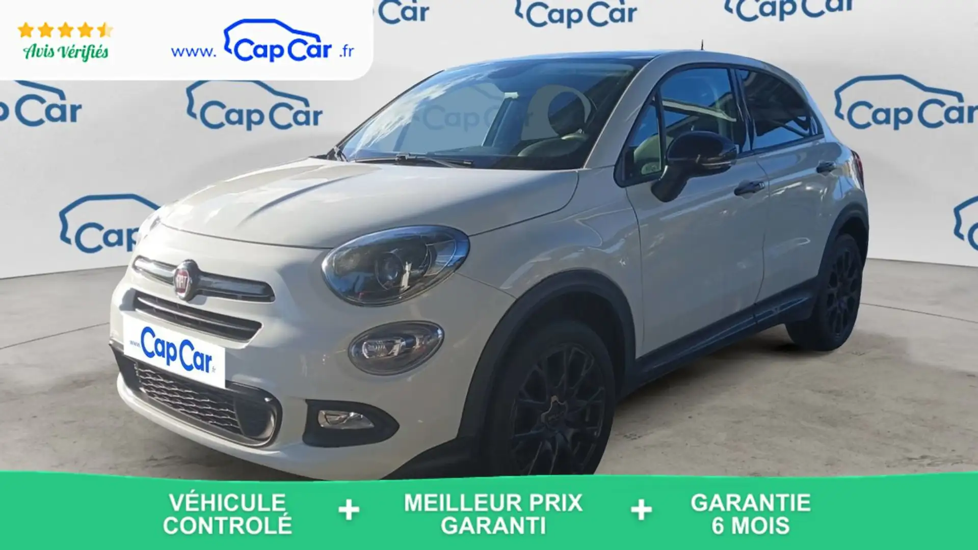 Fiat 500X 1.4 MultiAir 140 Lounge Blanc - 1