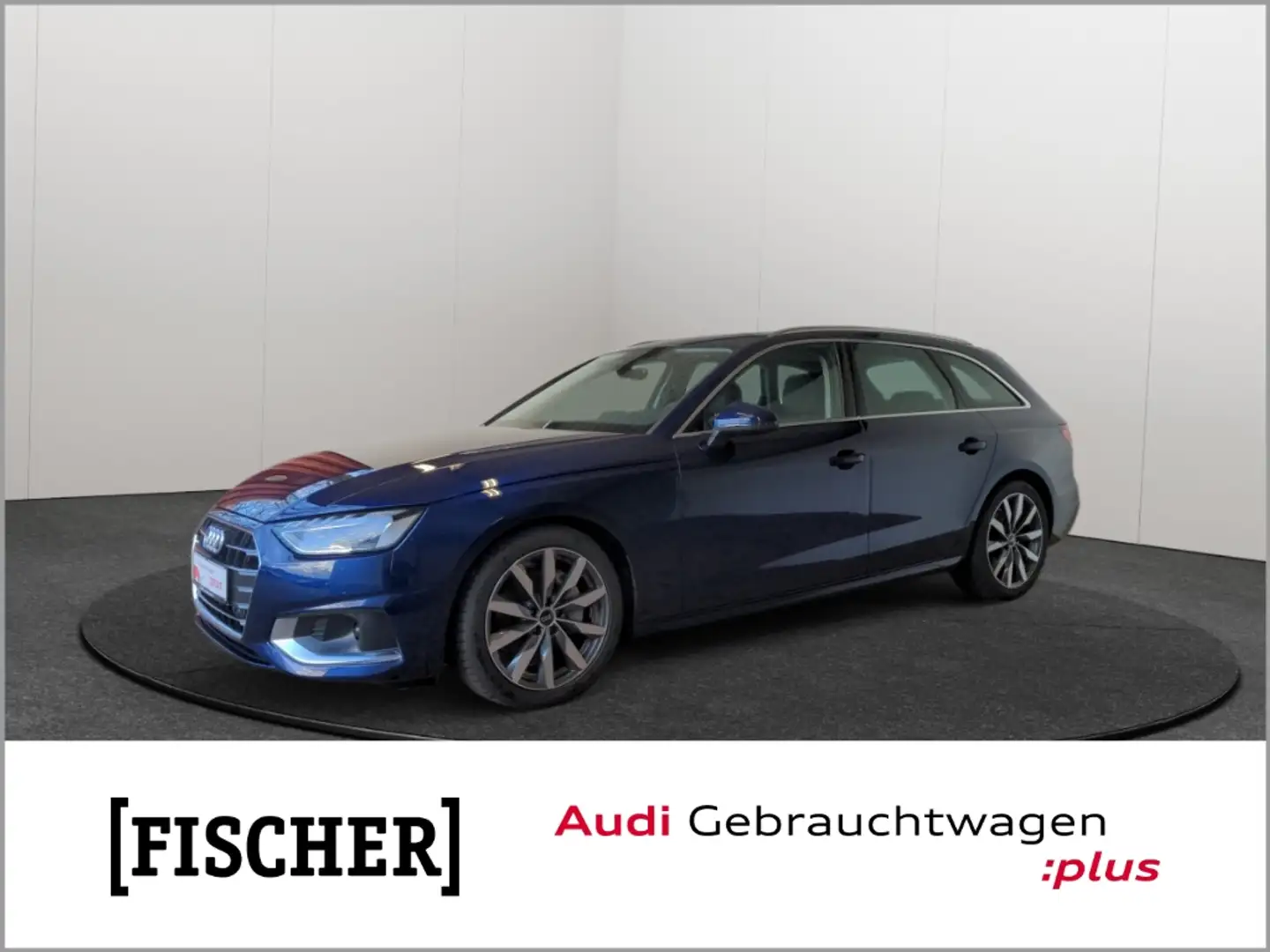 Audi A4 Avant 40TDI S tronic Advanced LED Navi AHK Rear Vi Blau - 1