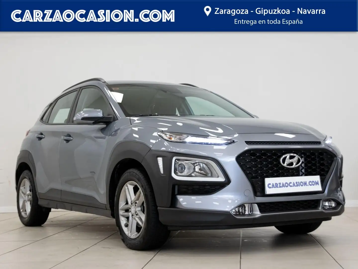 Hyundai KONA 1.0 TGDI Klass 4x2 Plateado - 1