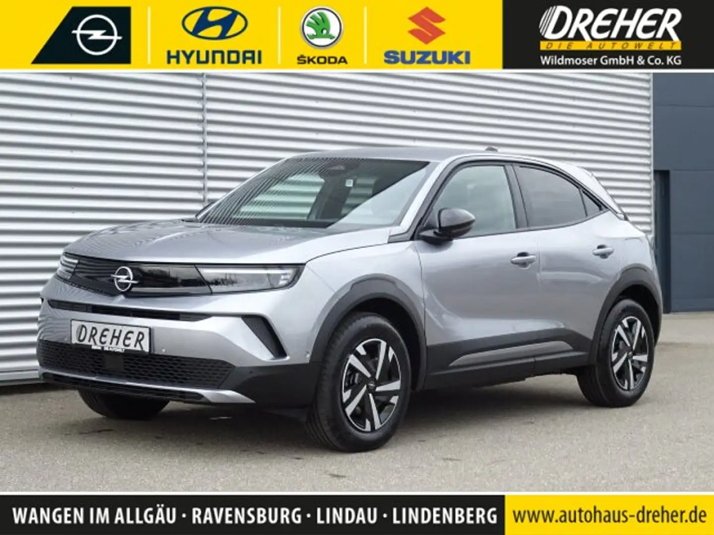 Opel Mokka-E Mokka-e EDITION Plus/TECH+KOMF-P/Wärme-P/OBC-3ph Grau - 1