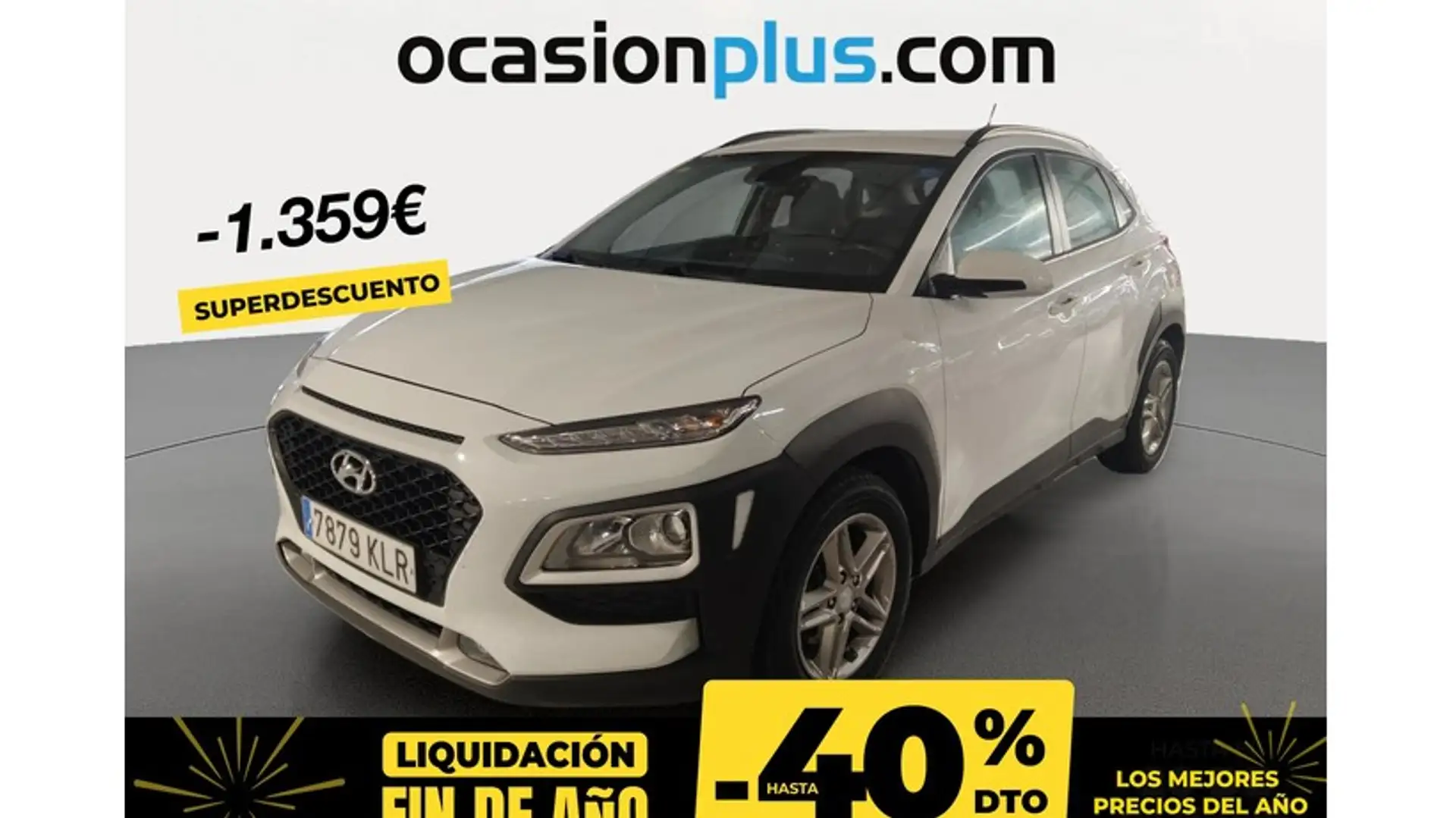 Hyundai KONA 1.0 TGDI Klass 4x2 Blanco - 1