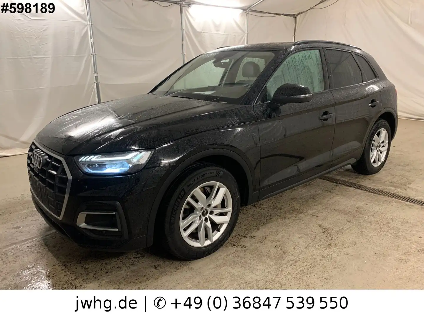 Audi Q5 50e quattro Sport MATRIX/ACC/PANO/LEDER/360°K Schwarz - 1