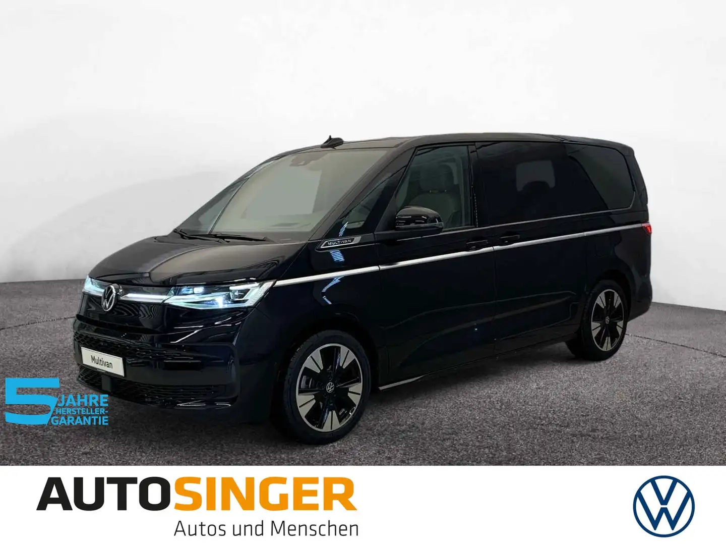 Volkswagen T7 Multivan Style TSI LANG LÜ STDHZ*PANO*HUD Schwarz - 1