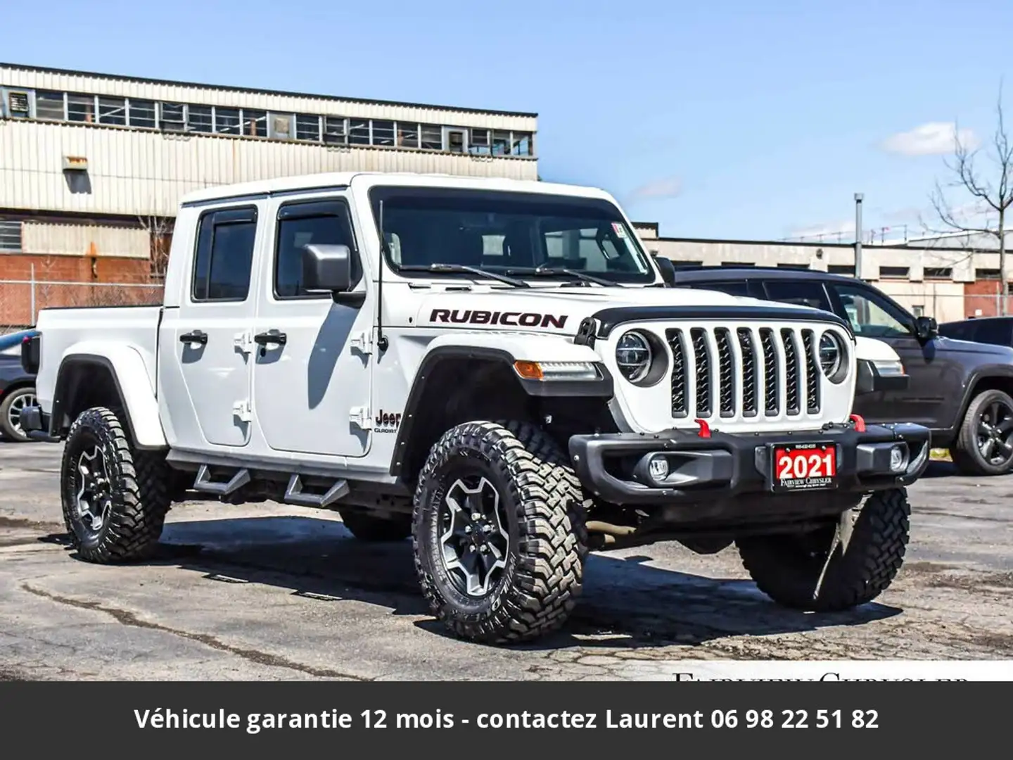 Jeep Gladiator Rubicon 4x4 Tout compris hors homologation 4500e Blanc - 1