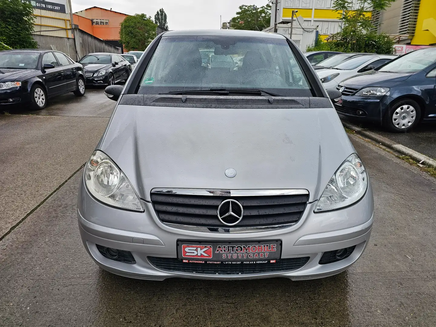 Mercedes-Benz A 150 Automatik A150 (169.031) srebrna - 2