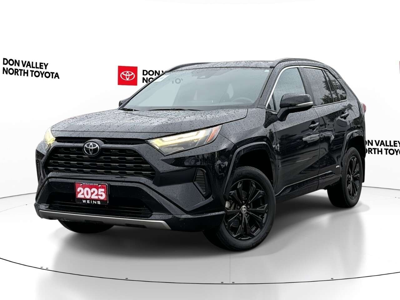 2025 Toyota RAV4 ONE OWNER | CLEAN CARFAX | HYBRID | BLACK ALLOYS