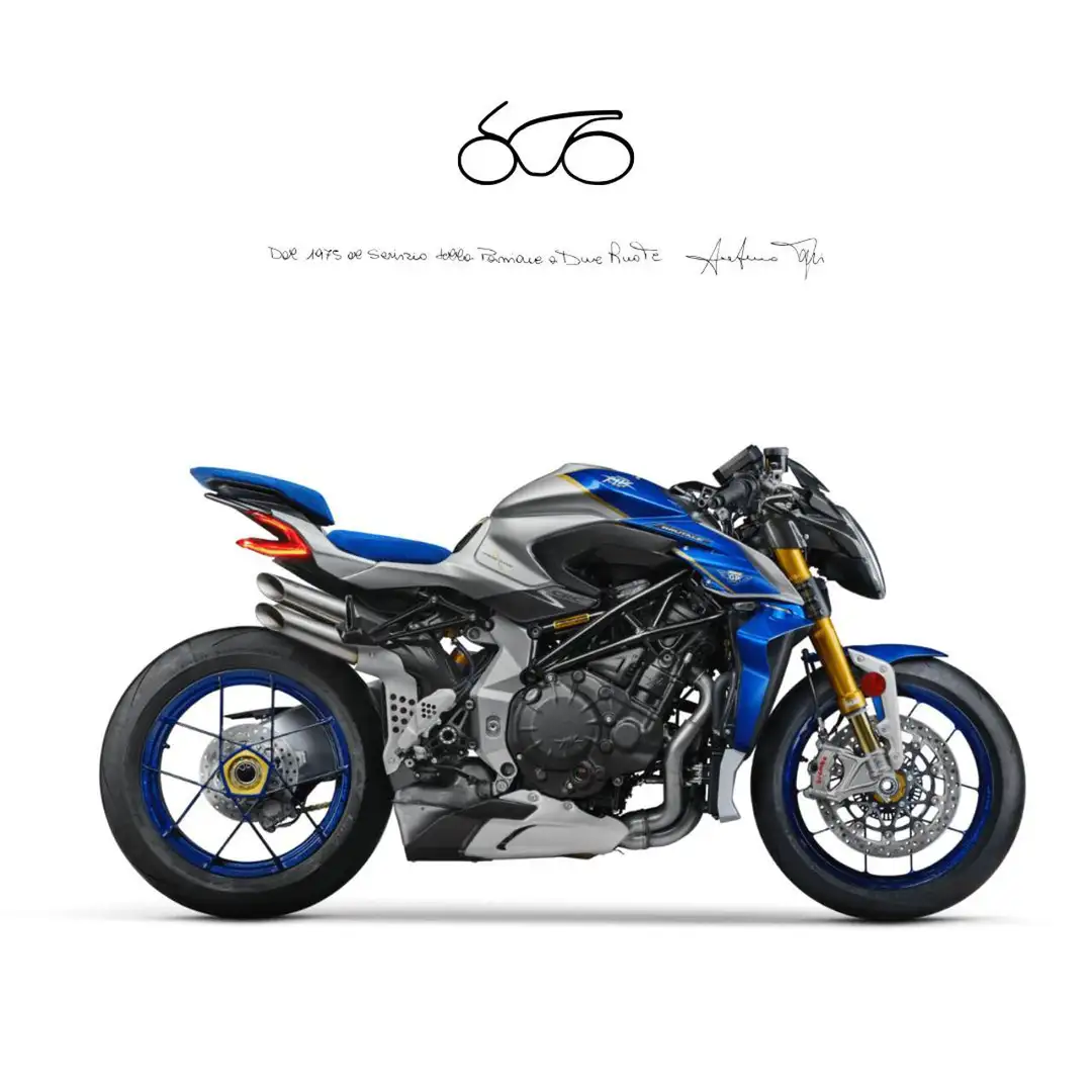 MV Agusta Brutale ASSEN Bianco - 1
