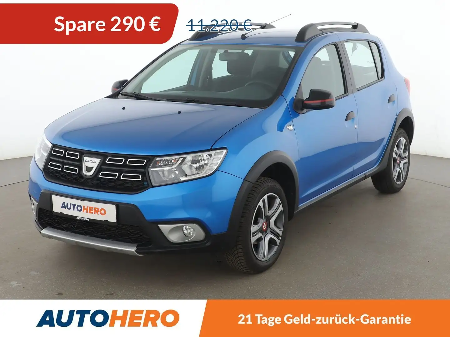 Dacia Sandero 0.9 TCe Techroad*NAVI*PDC*TEMPO*KLIMA*GARANTIE* Albastru - 1