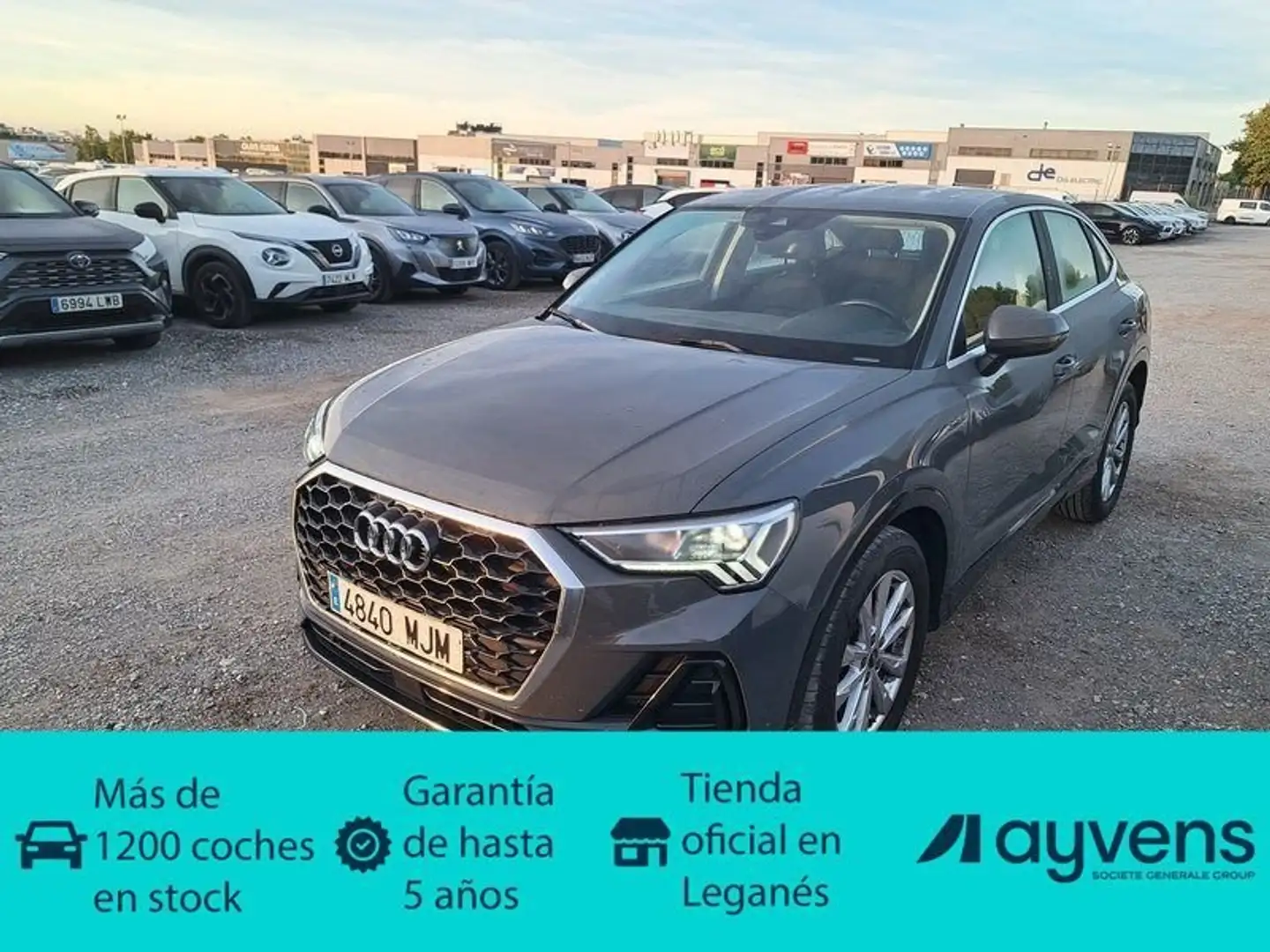 Audi Q3 Sportback 35 TDI Advanced S tronic Gris - 1