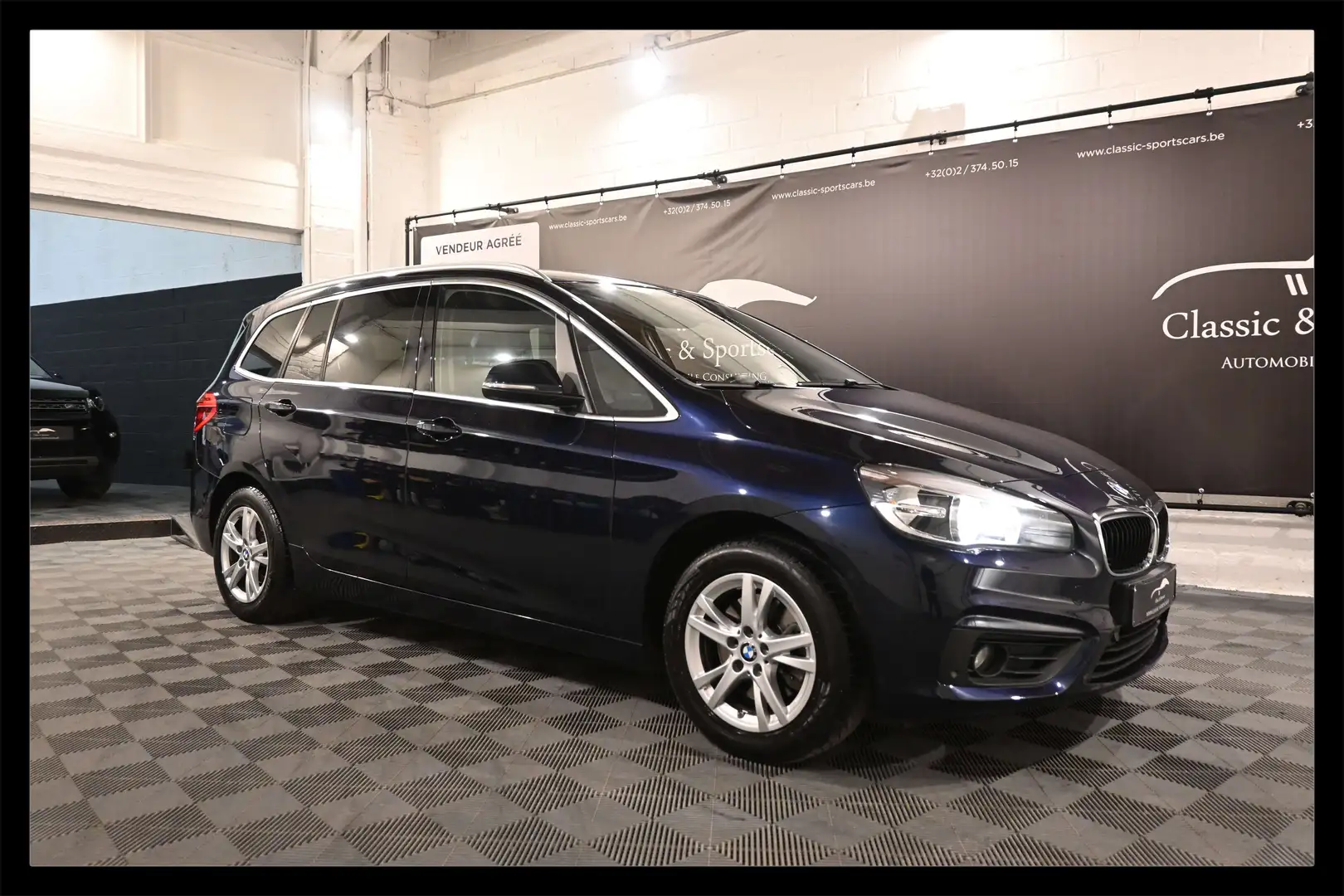 BMW 218 d Gran Tourer PACK SPORT / CUIR / GPS NAVI / PDC Azul - 1