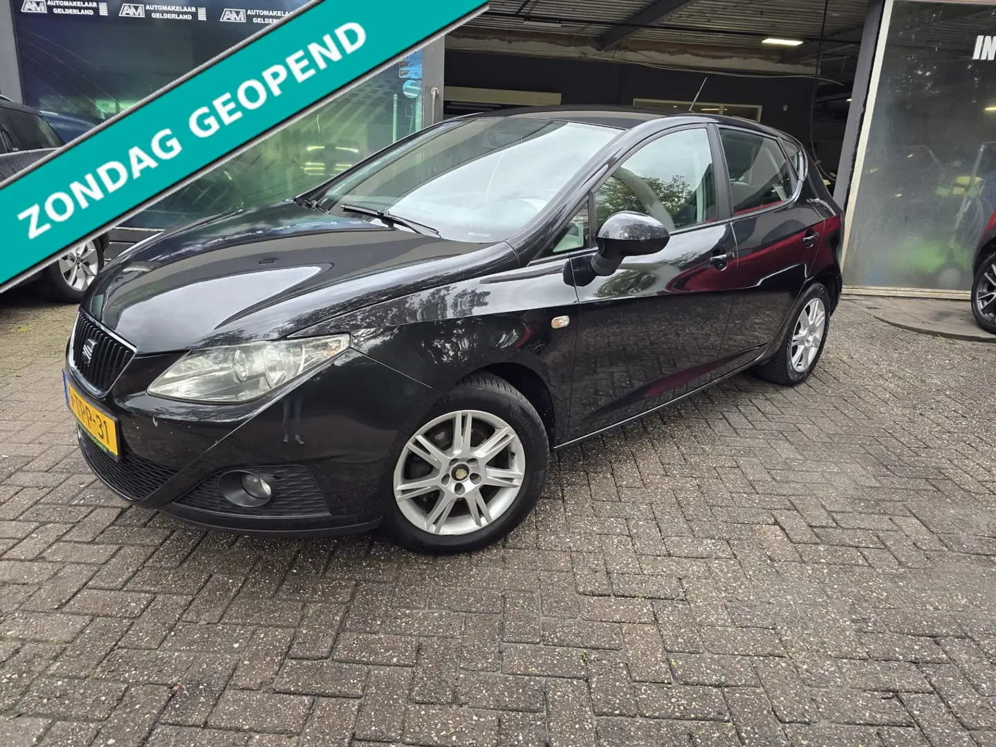 SEAT Ibiza 1.4 Sport | 1E EIGENAAR | AIRCO | 12MND GARANTIE | Noir - 1