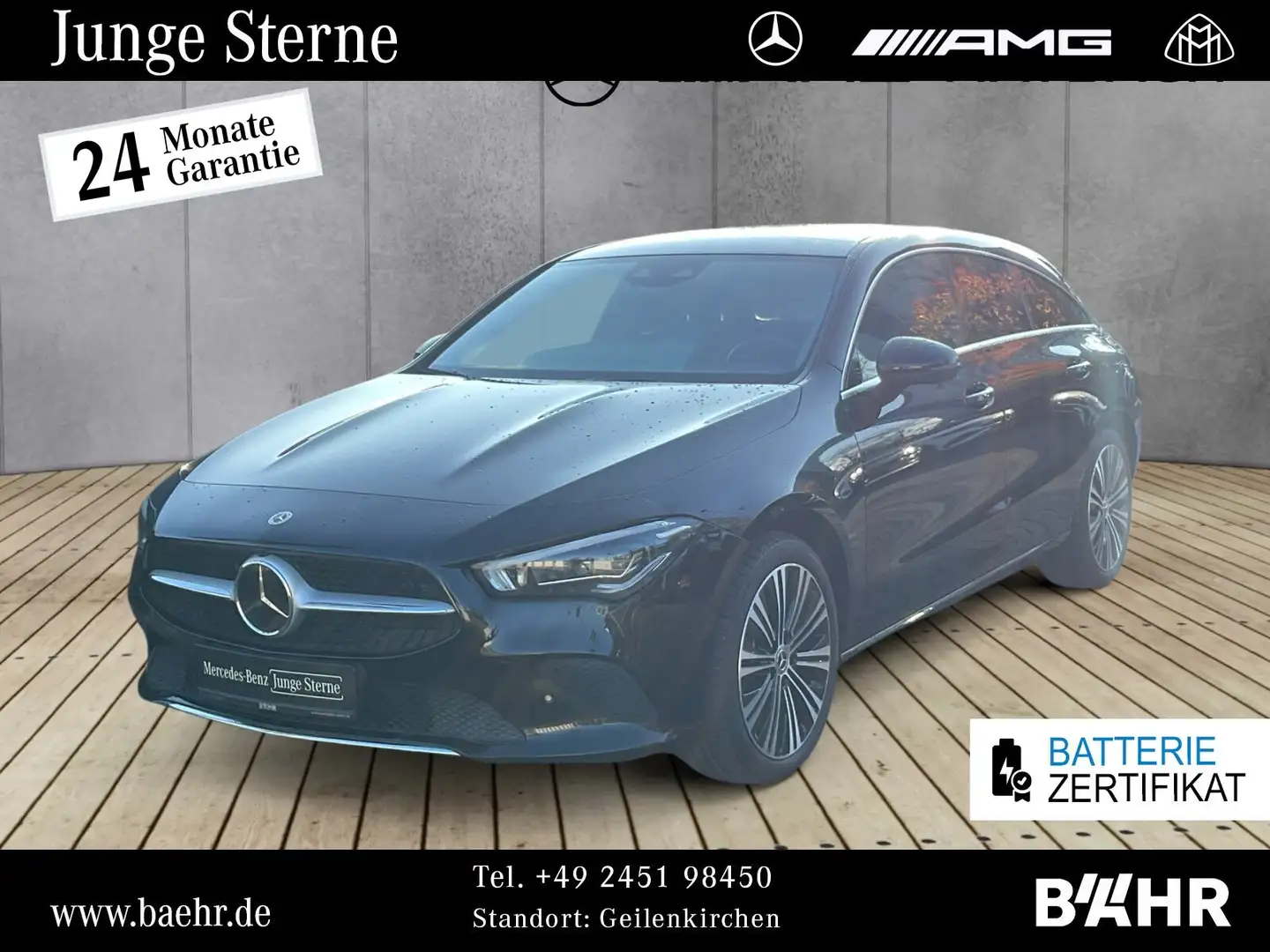 Mercedes-Benz CLA 250 CLA 250 e SB Progressive/AHK/Multibeam/Pano/360° Schwarz - 1