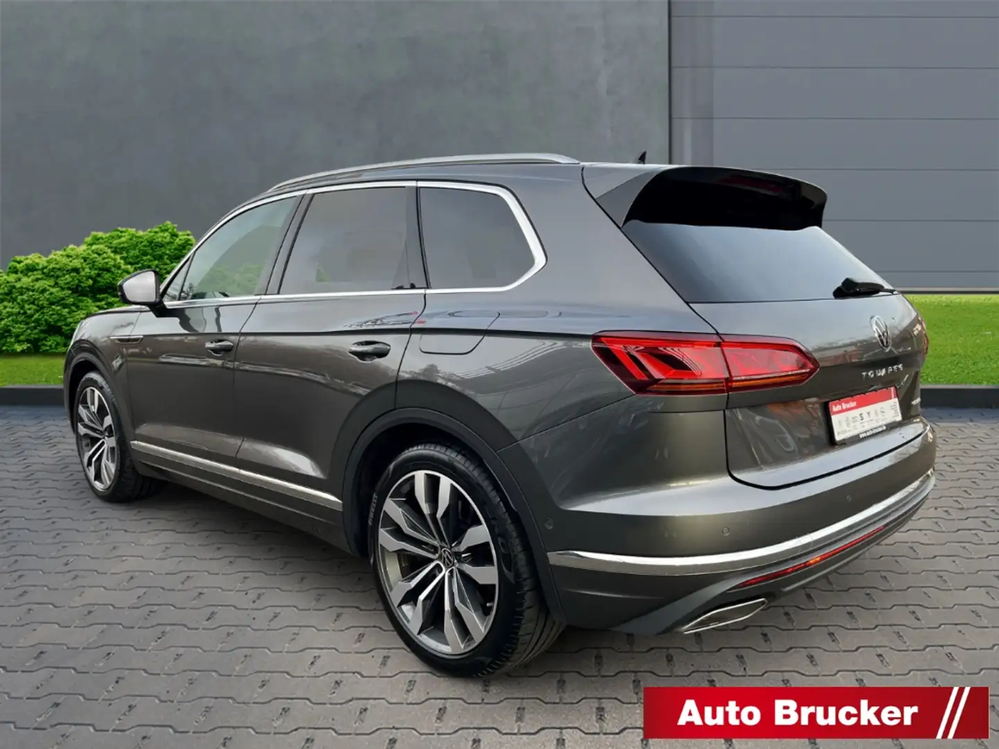 Volkswagen Touareg Atmosphere 4Motion eHybrid+LED+AHK+SHZ+Panodach+4- Серый - 2